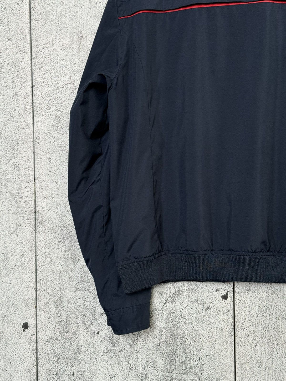Prada Vintage Prada Sport Red Tab Logo Nylon Windbreaker Jacket Size US L / EU 52-54 / 3 - 18 Thumbnail