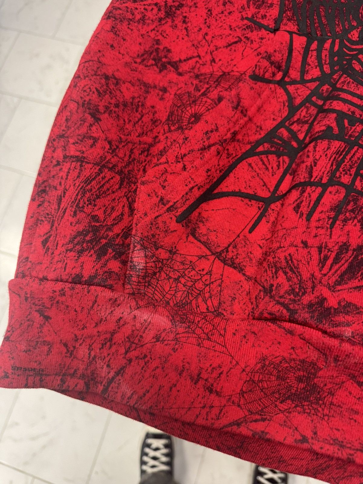 Sp5der Sp5der OG Tree Camo Hoodie Red Size US M / EU 48-50 / 2 - 5 Thumbnail