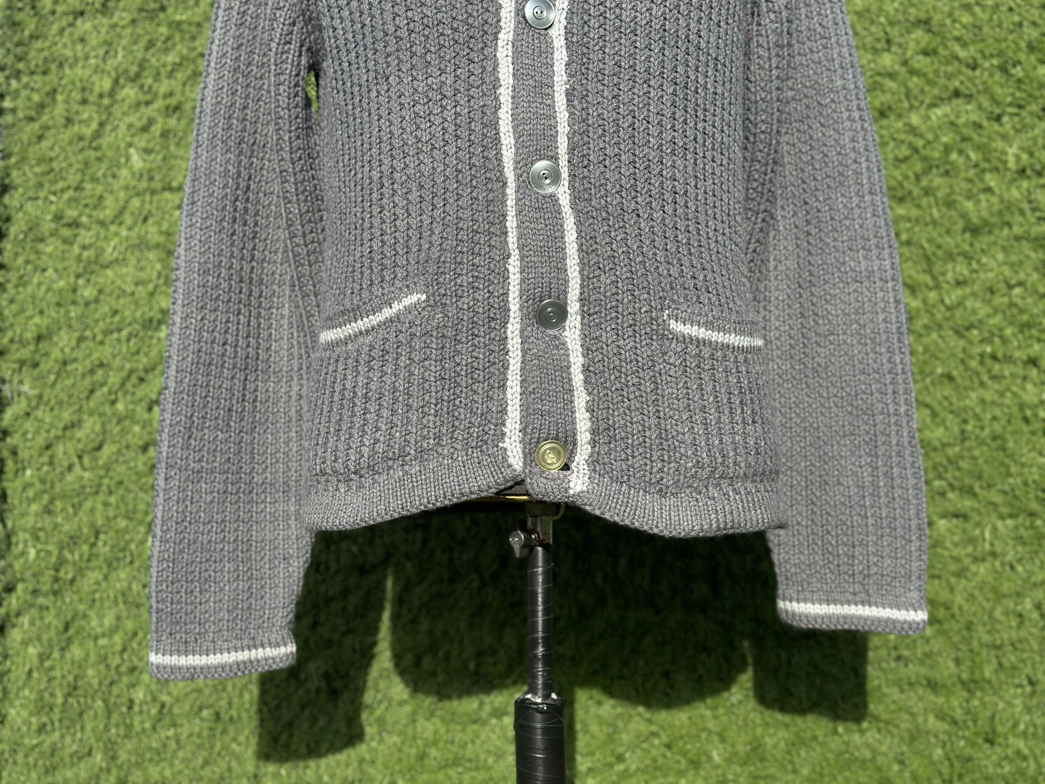 Prada Prada Milano Virgin Wool Chunky Knit Cardigan Size 50 IT M Size US M / EU 48-50 / 2 - 7 Thumbnail