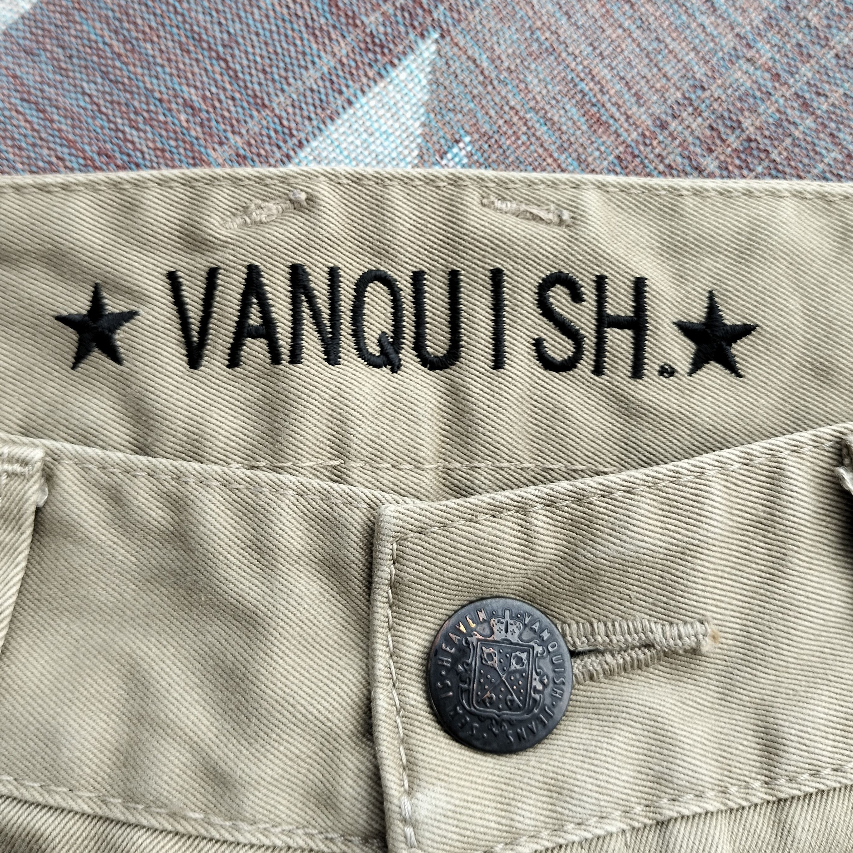 Vanquish Vanquish Gold japan flare catton pants Size US 31 - 6 Thumbnail