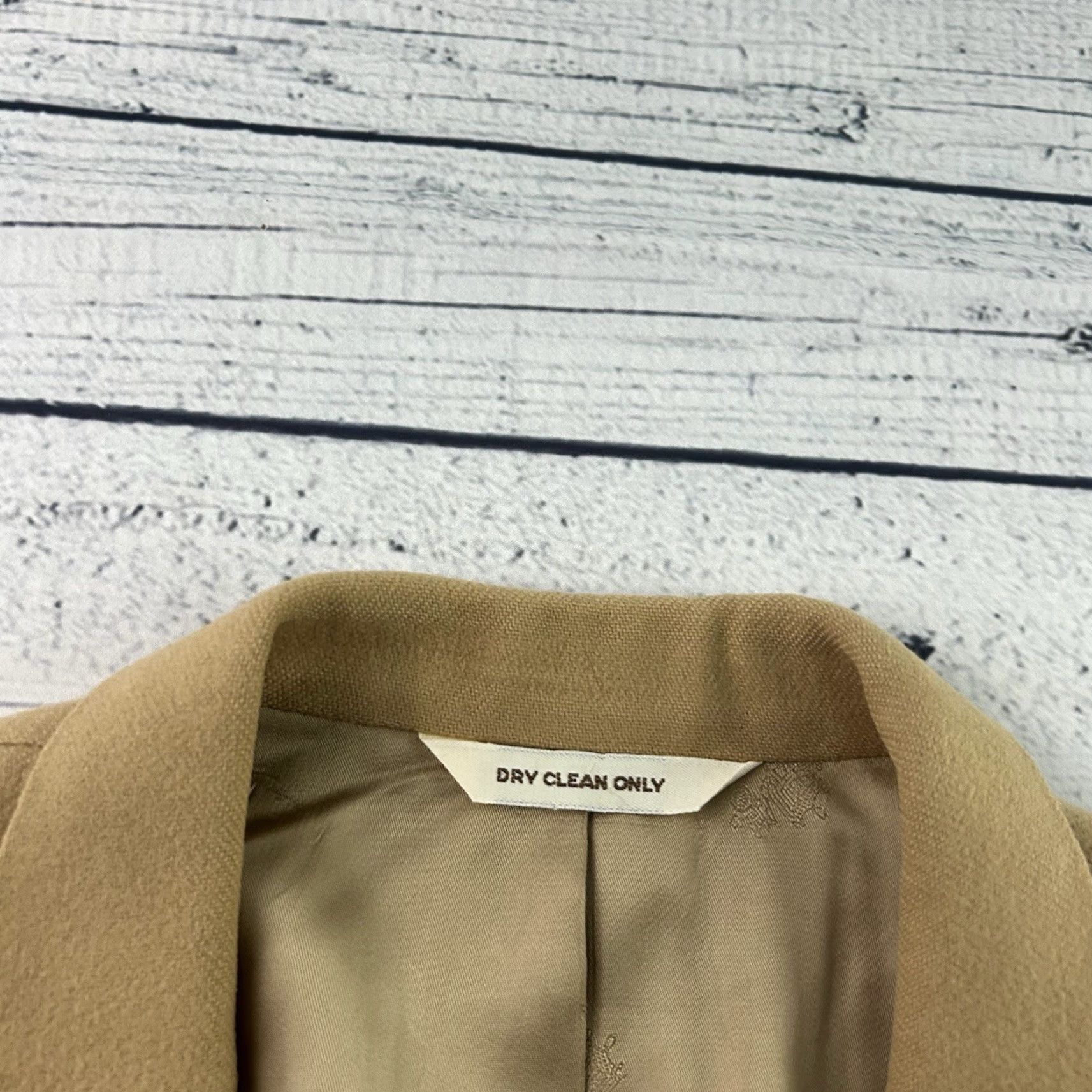 Vintage Harcourt & James Blazer 100% Cashmere Beige Tan 44 Men Vintage? Size 44R - 2 Thumbnail