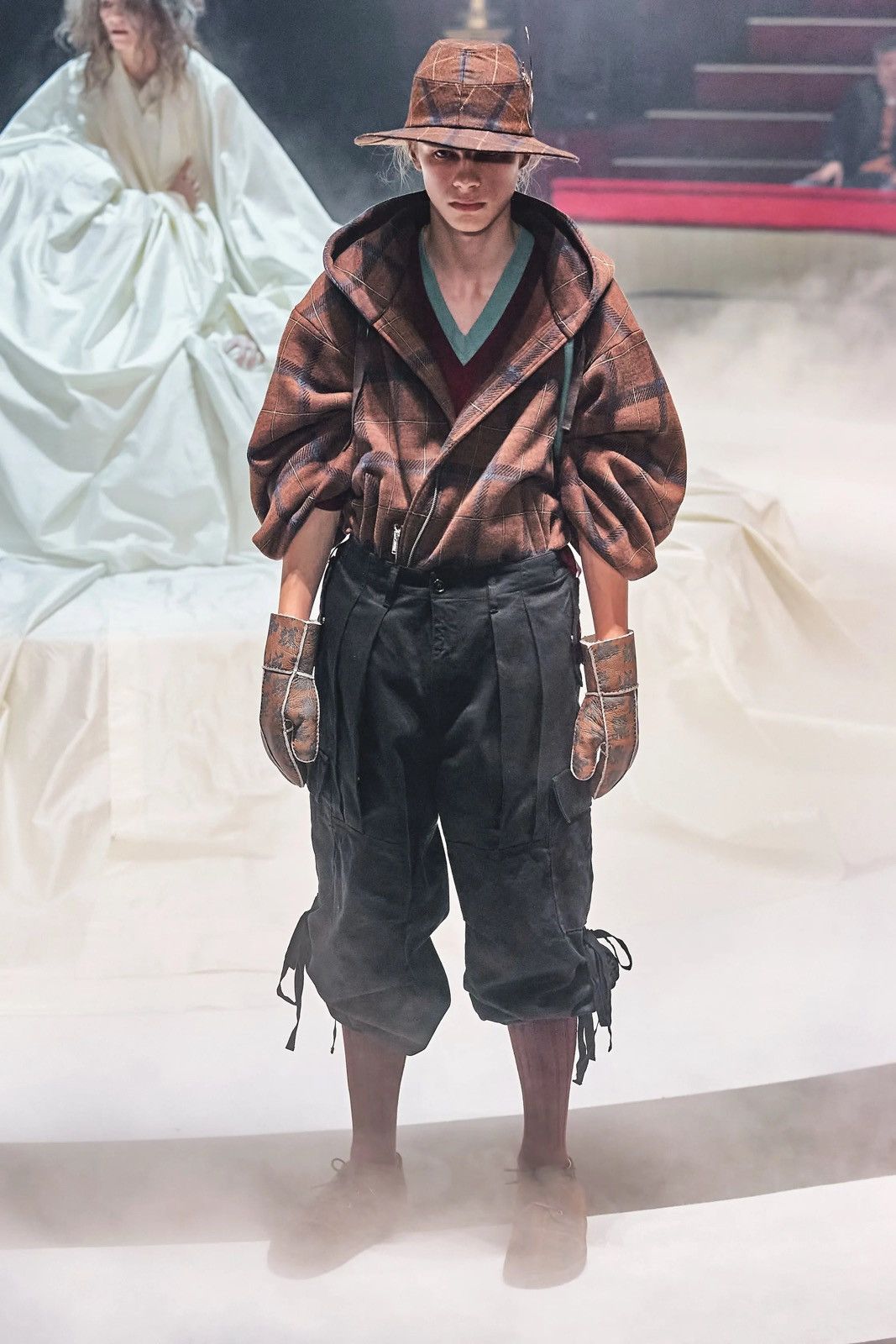 KIJIMA TAKAYUKI × Undercover UNDERCOVER 20AW/FW Runway Bunny Ears Hat Size ONE SIZE - 2 Thumbnail