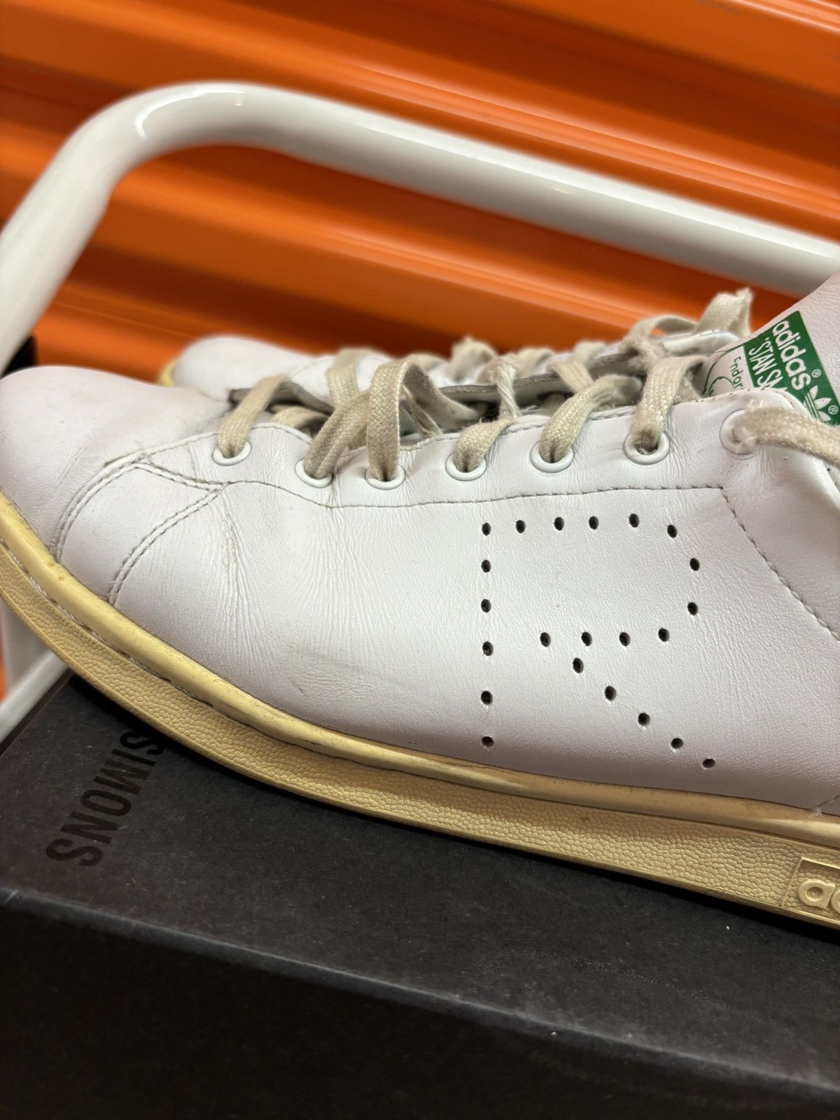 Adidas × Raf Simons ***FINAL DROP***RARE 2014 RAF SIMONS X ADIDAS STAN SMITH 10 Size US 10 / EU 43 - 9 Thumbnail