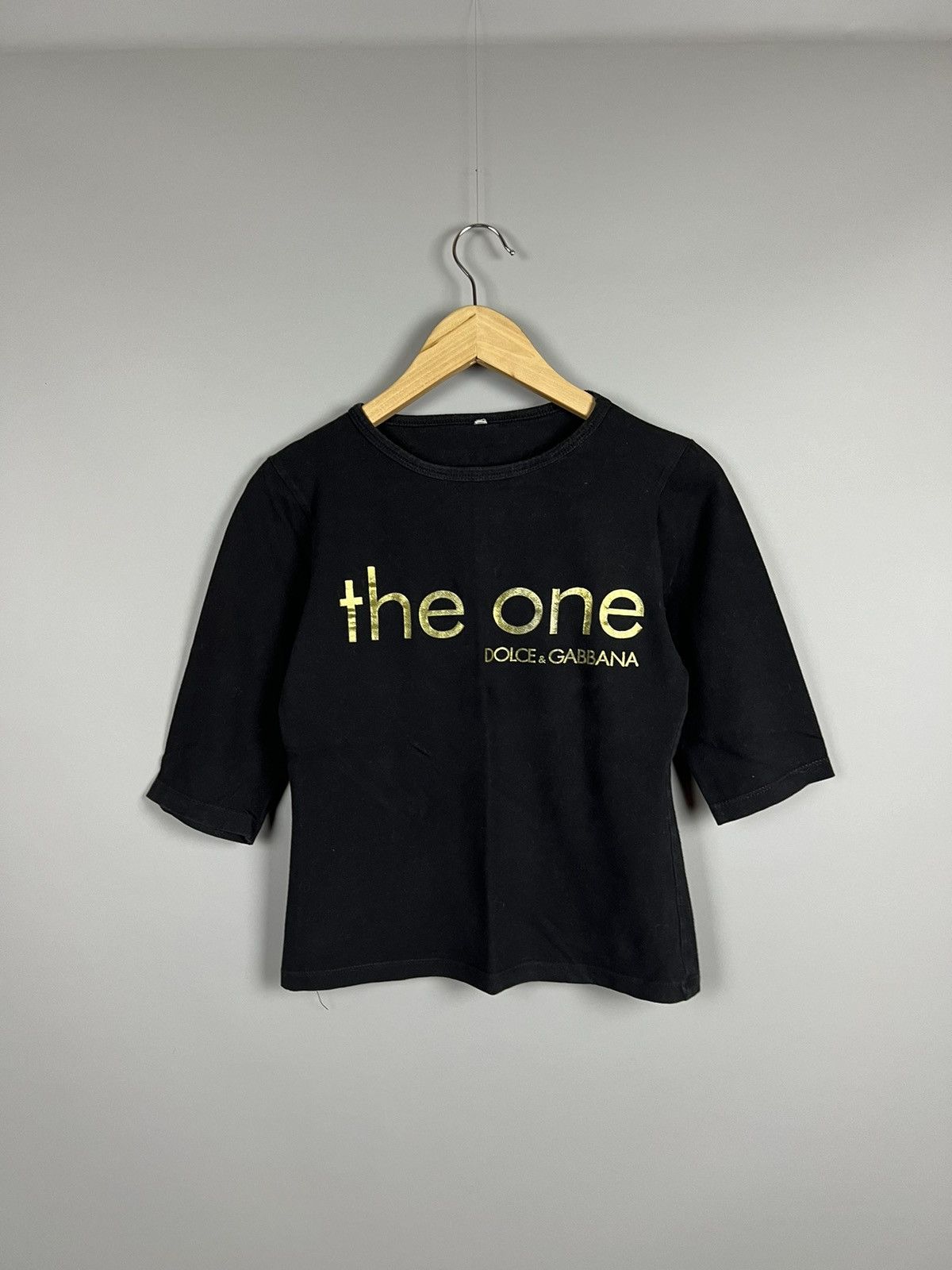Dolce & Gabbana Y2K The One Dolce & Gabbana Vintage Long Sleeve 3/4 parfums Size M / US 6-8 / IT 42-44 - 1 Thumbnail