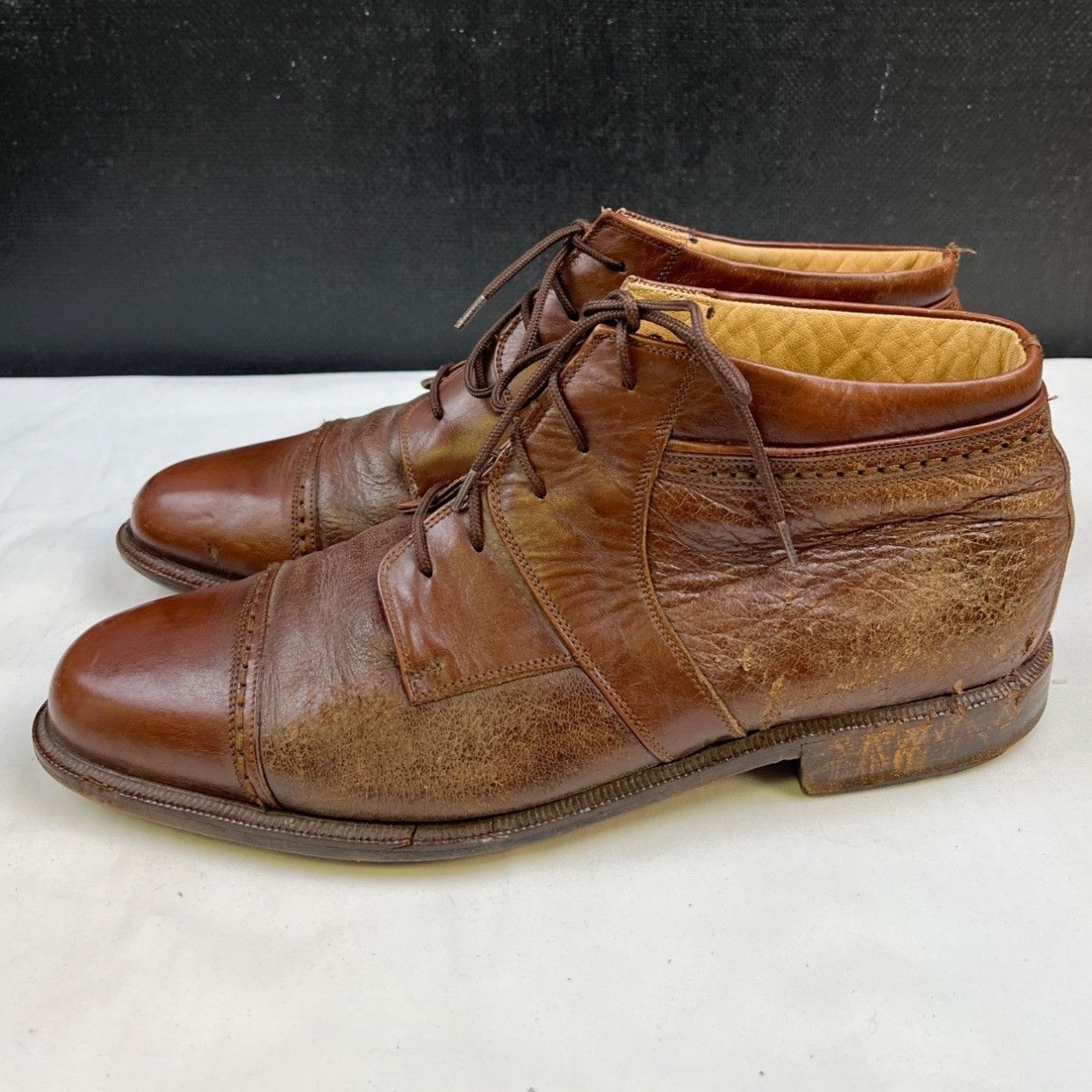 Other Cable & Co. Men's Brown Shoes/Oxfords Sz 11D SKU 4709 Size US 11 / EU 44 - 3 Thumbnail
