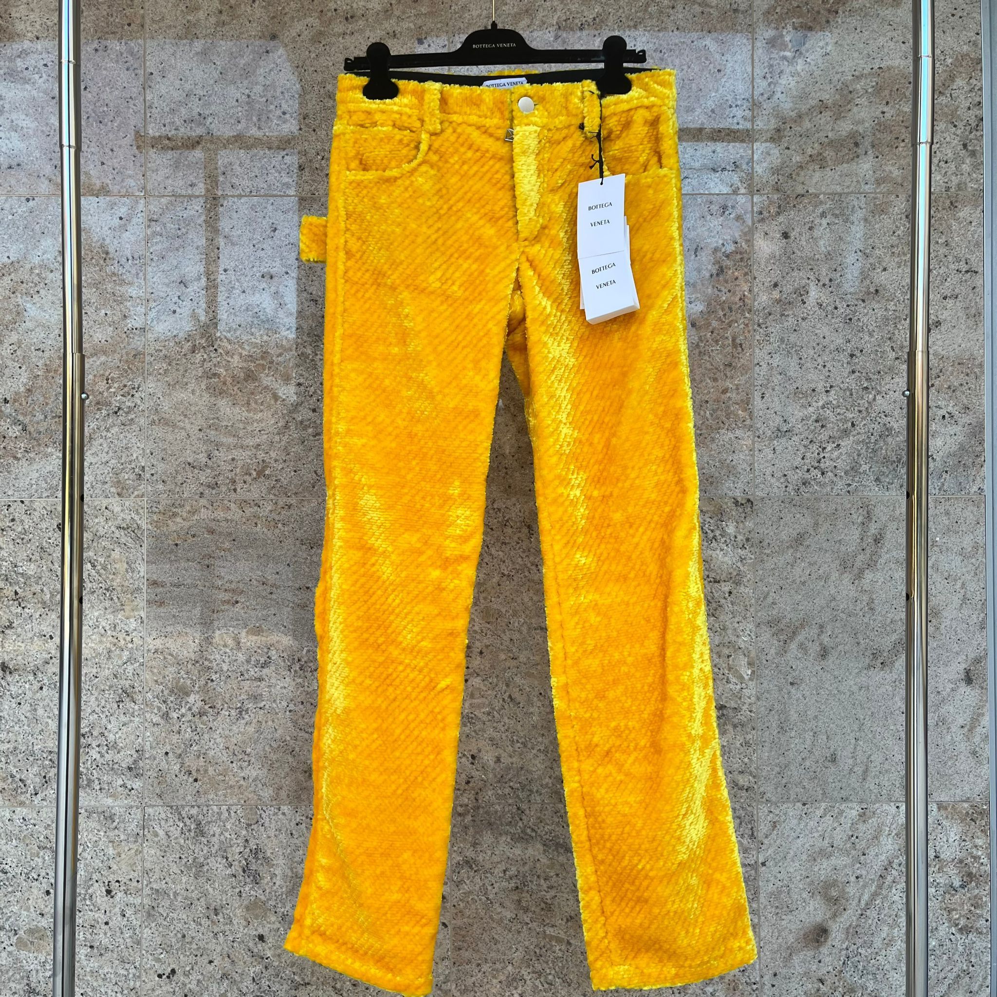 Bottega Veneta Chenille Twill Pants in Dandelion Size US 30 / EU 46 - 3 Thumbnail