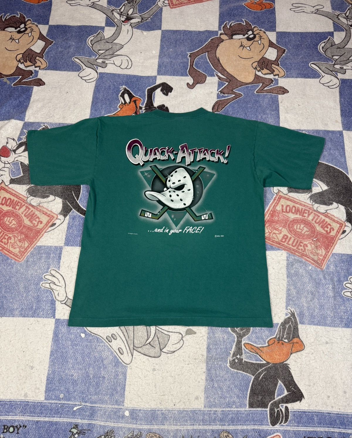 NHL Vintage mighty ducks tee Size US XL / EU 56 / 4 - 3 Thumbnail
