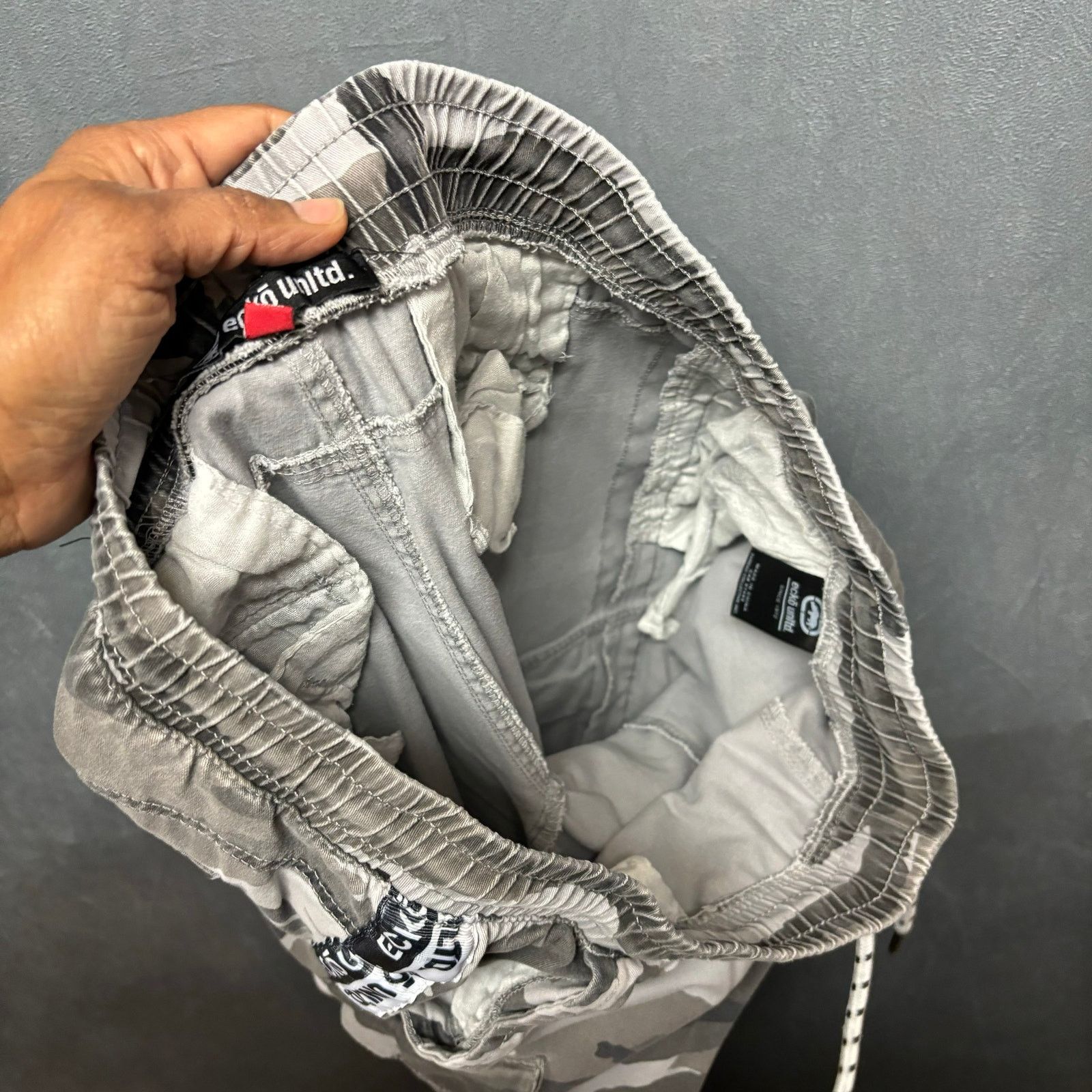 Ecko Unltd. Vintage Ecko Unltd Joggers Army Camo Cargo Men Medium Size US 34 / EU 50 - 14 Thumbnail