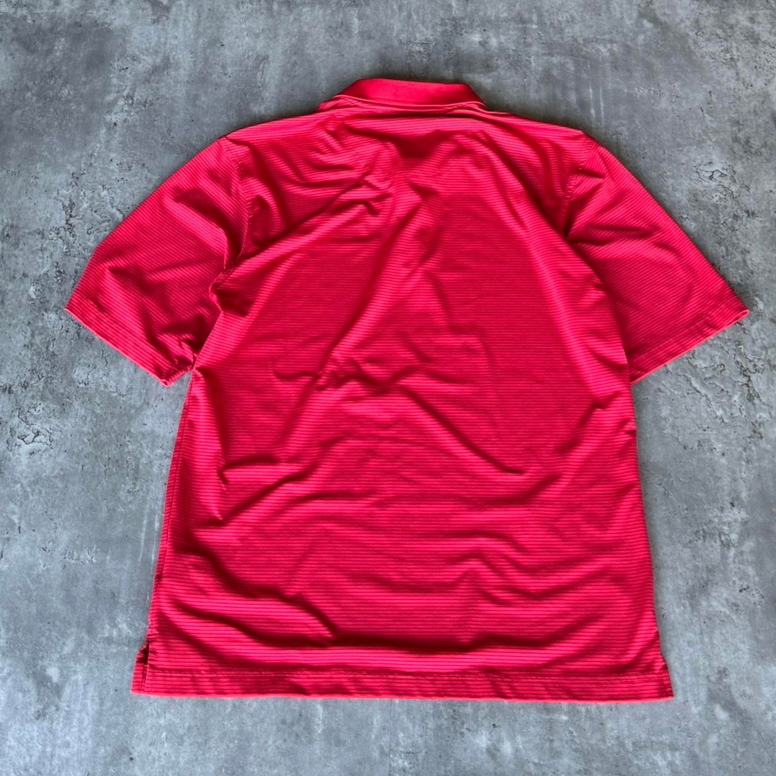 Vintage Pebble Beach Red Athletic Golf Polo Shirt Size US M / EU 48-50 / 2 - 2 Thumbnail