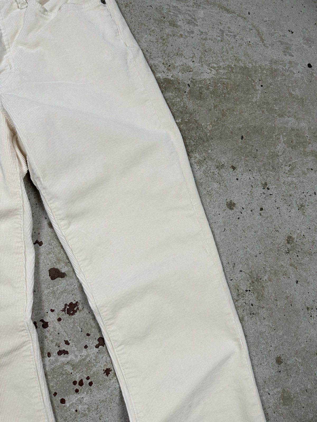 Lauren Ralph Lauren Lauren Ralph Lauren Cream Corduroy Pants Size 30" / US 8 / IT 44 - 6 Thumbnail