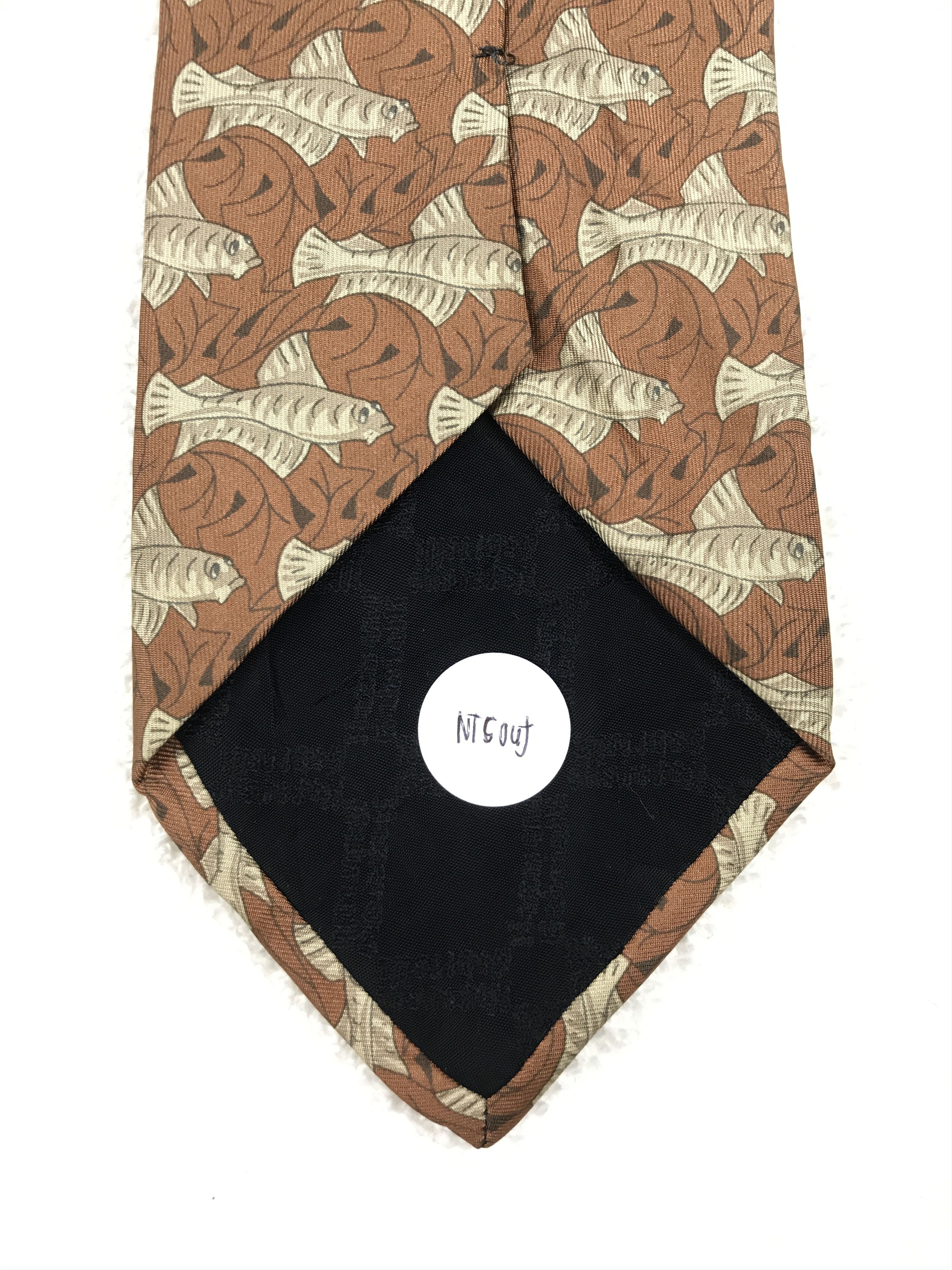 Nazareno Gabrielli × Vintage Vintage Nazareno Gabrielli Silk Necktie Size ONE SIZE - 8 Thumbnail