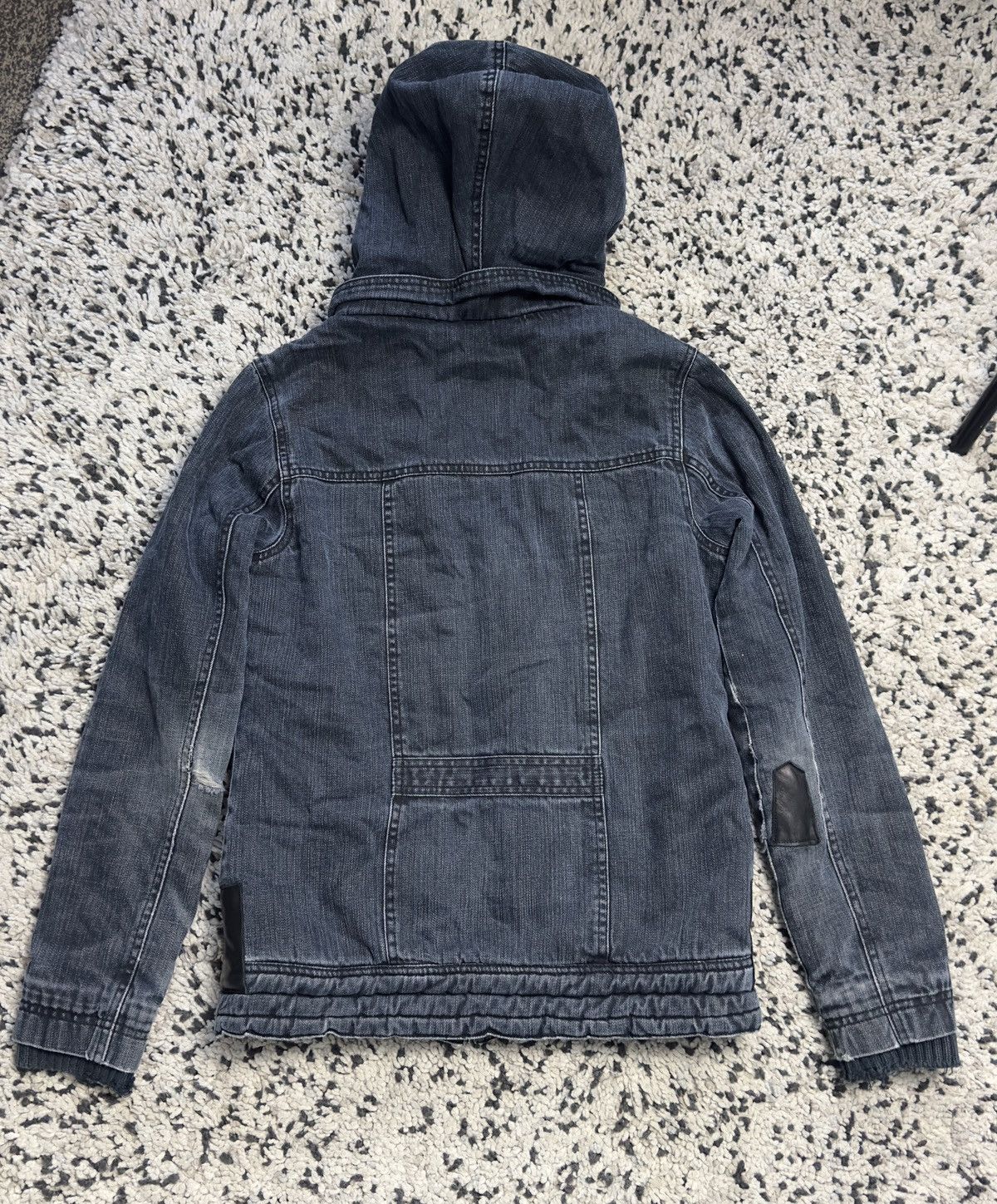 Dickies Rare Dickies Hooded Fleece Utility Denim Jacket Size US S / EU 44-46 / 1 - 13 Thumbnail