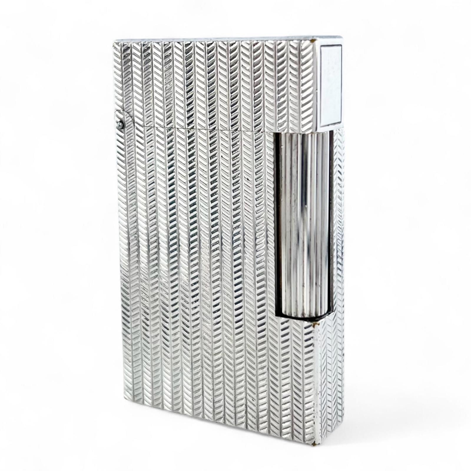 Other Other Dupont Herringbone Lighter Smoking Accessory Metal Lighter DUTY FREE for USA Size ONE SIZE - 1 Thumbnail