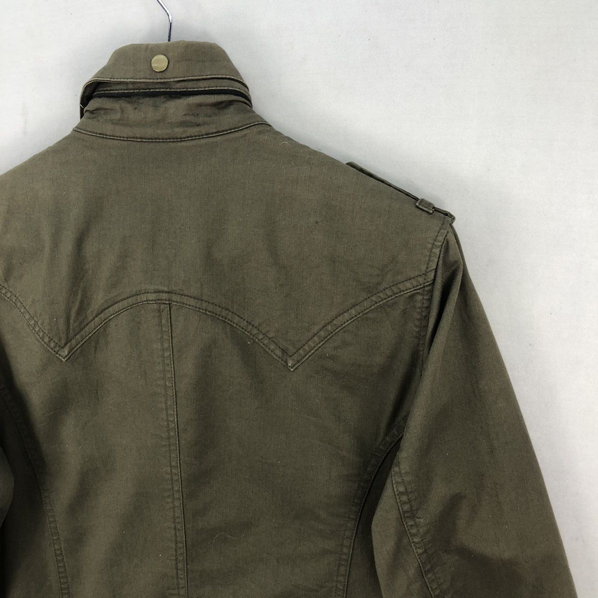 Michel Klein Vintage Michel Klein Army Tactical Jacket Size XS / US 0-2 / IT 36-38 - 13 Thumbnail