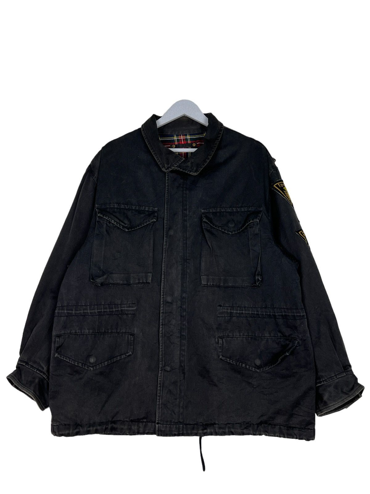 Japanese Brand 🔥 90s MEN'S BATSU GALANT COMPOSE CARGO JACKET Size US M / EU 48-50 / 2 - 4 Thumbnail