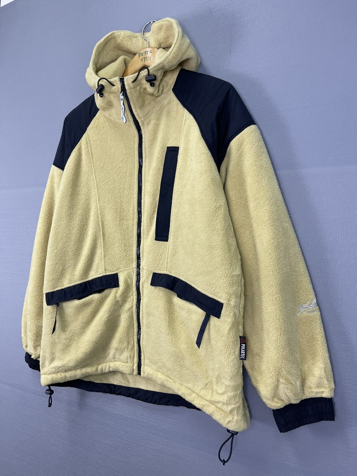 Woolrich Woolen Mills Vintage Woolrich Fleece Jacket Size US L / EU 52-54 / 3 - 3 Thumbnail