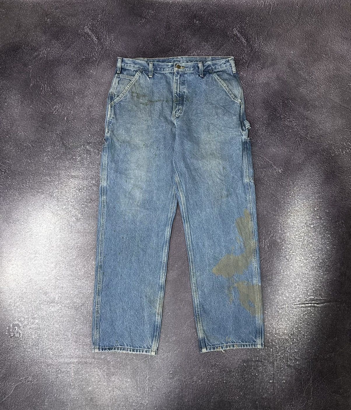 Carhartt Vintage Carhartt USA Carpenter Cargo Baggy Hype Work Pants Size US 36 / EU 52 - 2 Thumbnail