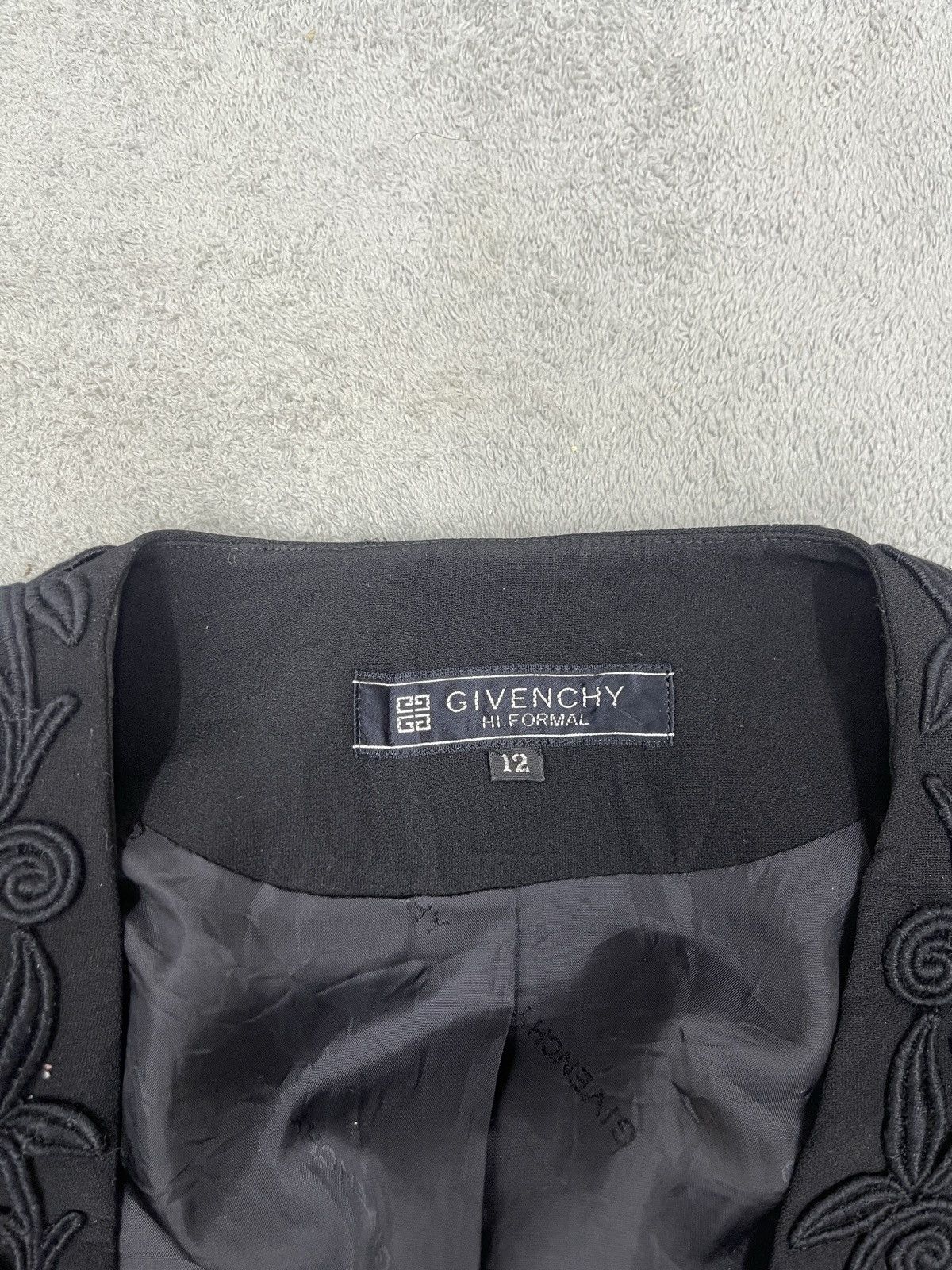 Givenchy GIVENCHY HI FORMAL BLAZER SINGLE BUTTON Size M / US 6-8 / IT 42-44 - 12 Thumbnail
