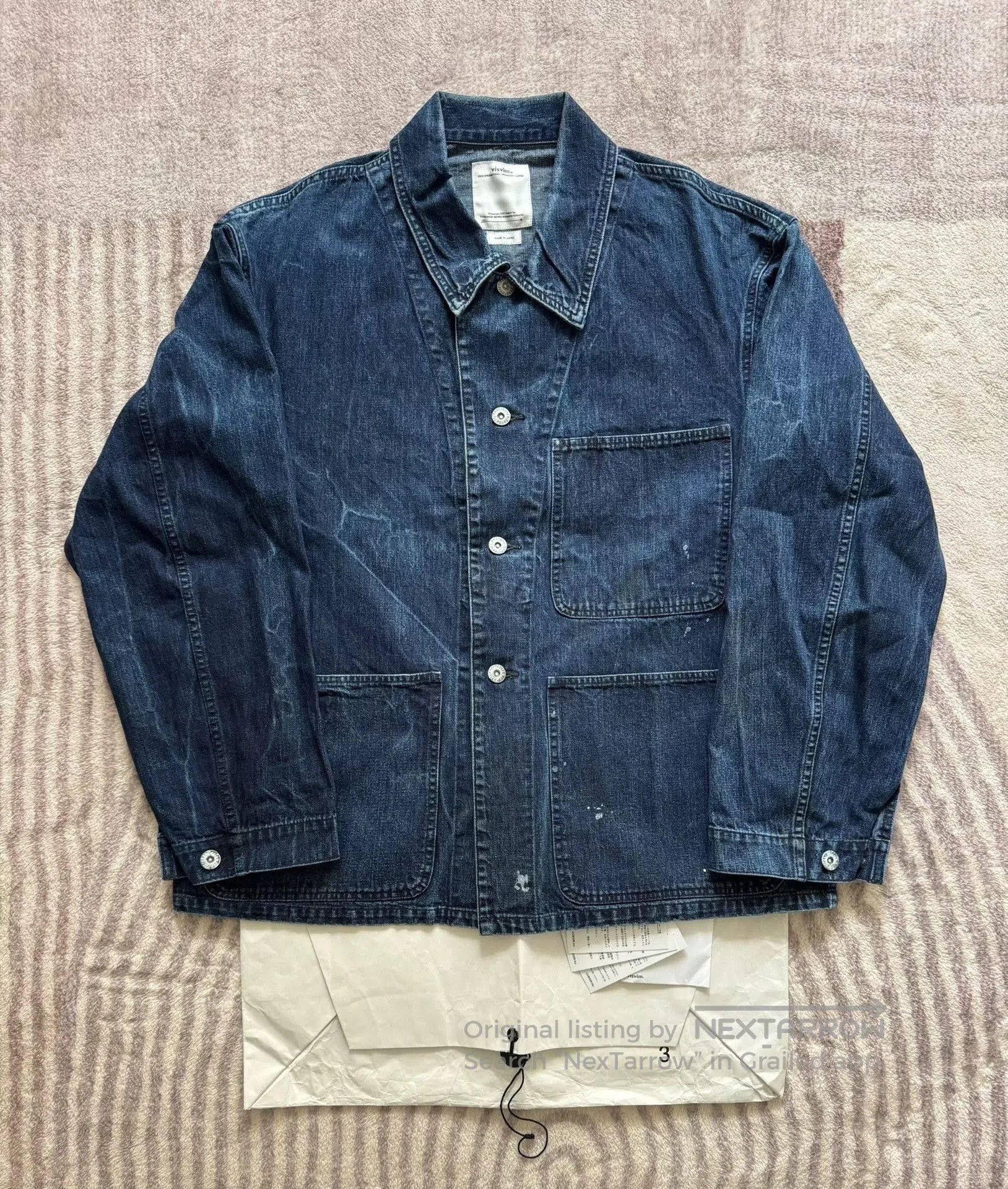Visvim VISVIM 21AW BAKER COVERALL DENIM. Size US 31 - 1 Thumbnail