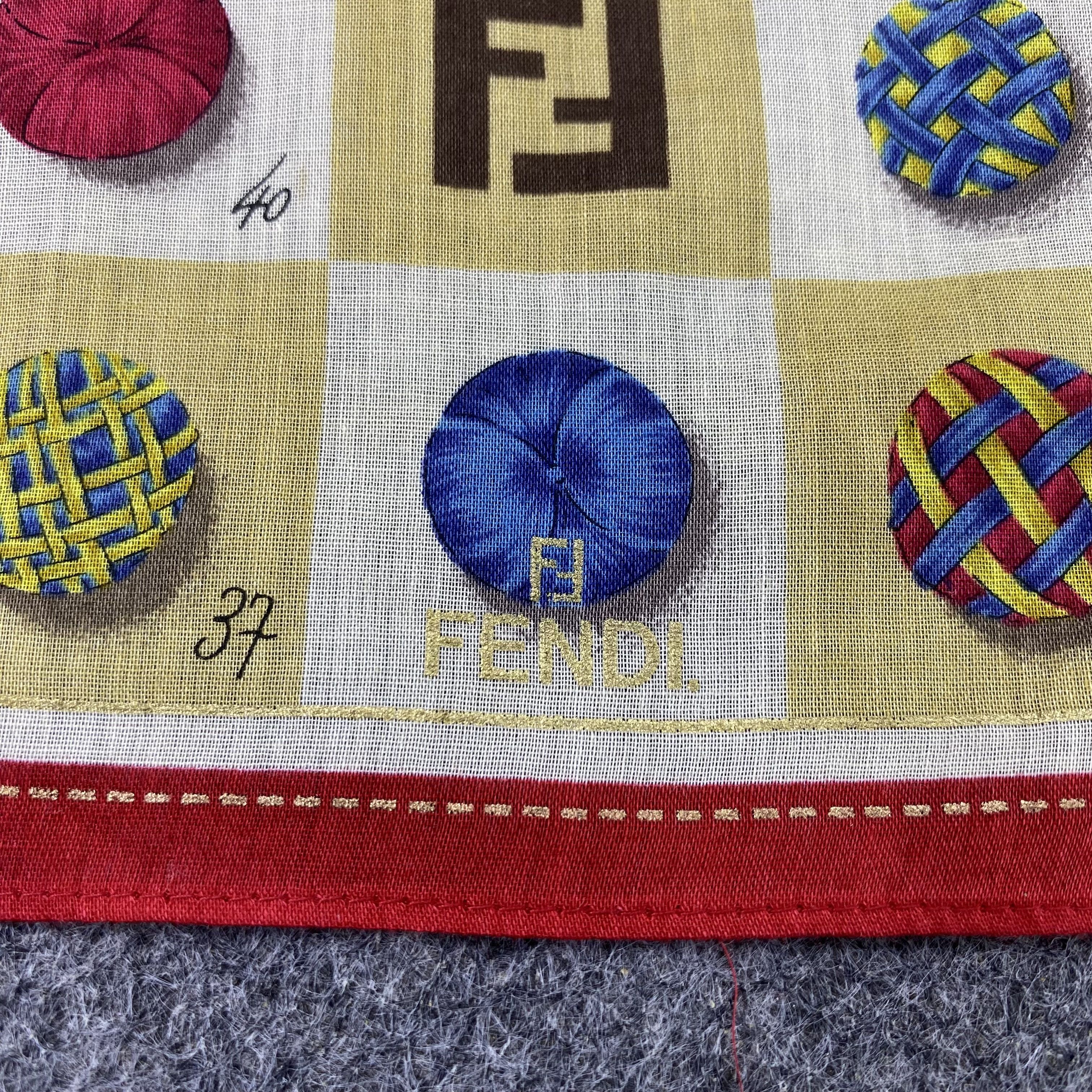 Fendi Fendi Handkerchief / Bandana / Neckerchief-B2143 Size ONE SIZE - 7 Thumbnail