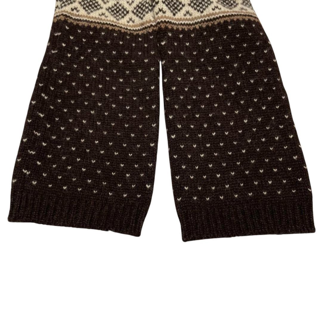 Junya Watanabe Junya Watanabe MAN AW11 Nordic Long Knitted Wool Sweater Size US S / EU 44-46 / 1 - 5 Thumbnail