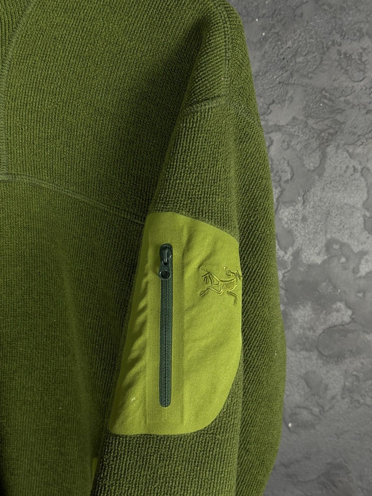 Arc'teryx Arcteryx Covert Hoody Polartec Fleece Jacket Green Mens Size US L / EU 52-54 / 3 - 9 Thumbnail
