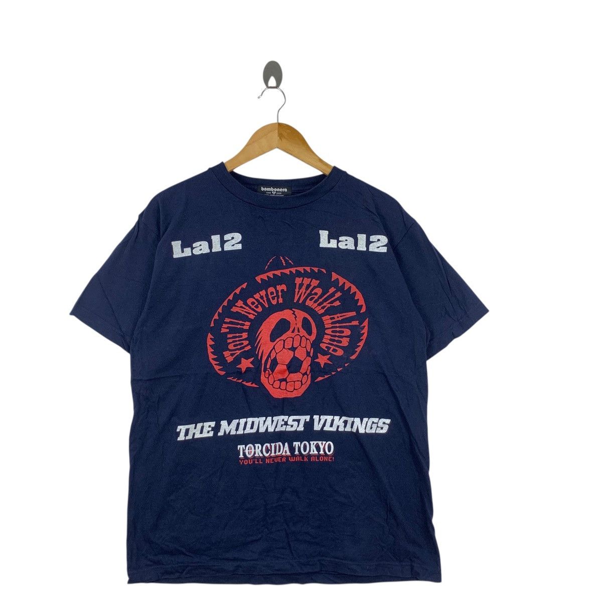 Other FC TOKYO TORCIDA Midvest Viking Bombonera Football Tee Shirt Size US L / EU 52-54 / 3 - 4 Thumbnail