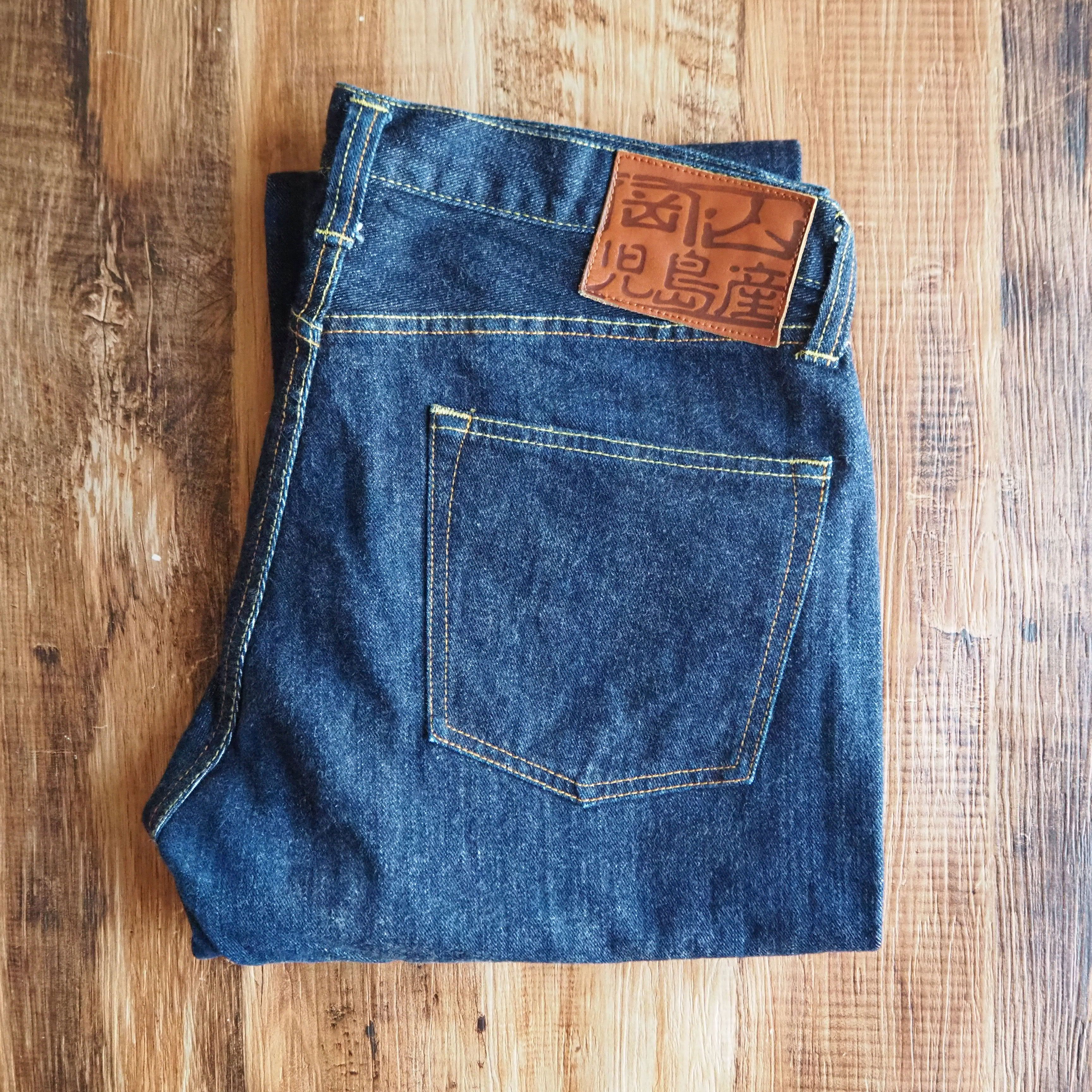 KOJIMA GENES KOJIMA GENES W36 x L31 Left-hand Twill "岡山児島産" leather patch Size US 36 / EU 52 - 12 Thumbnail
