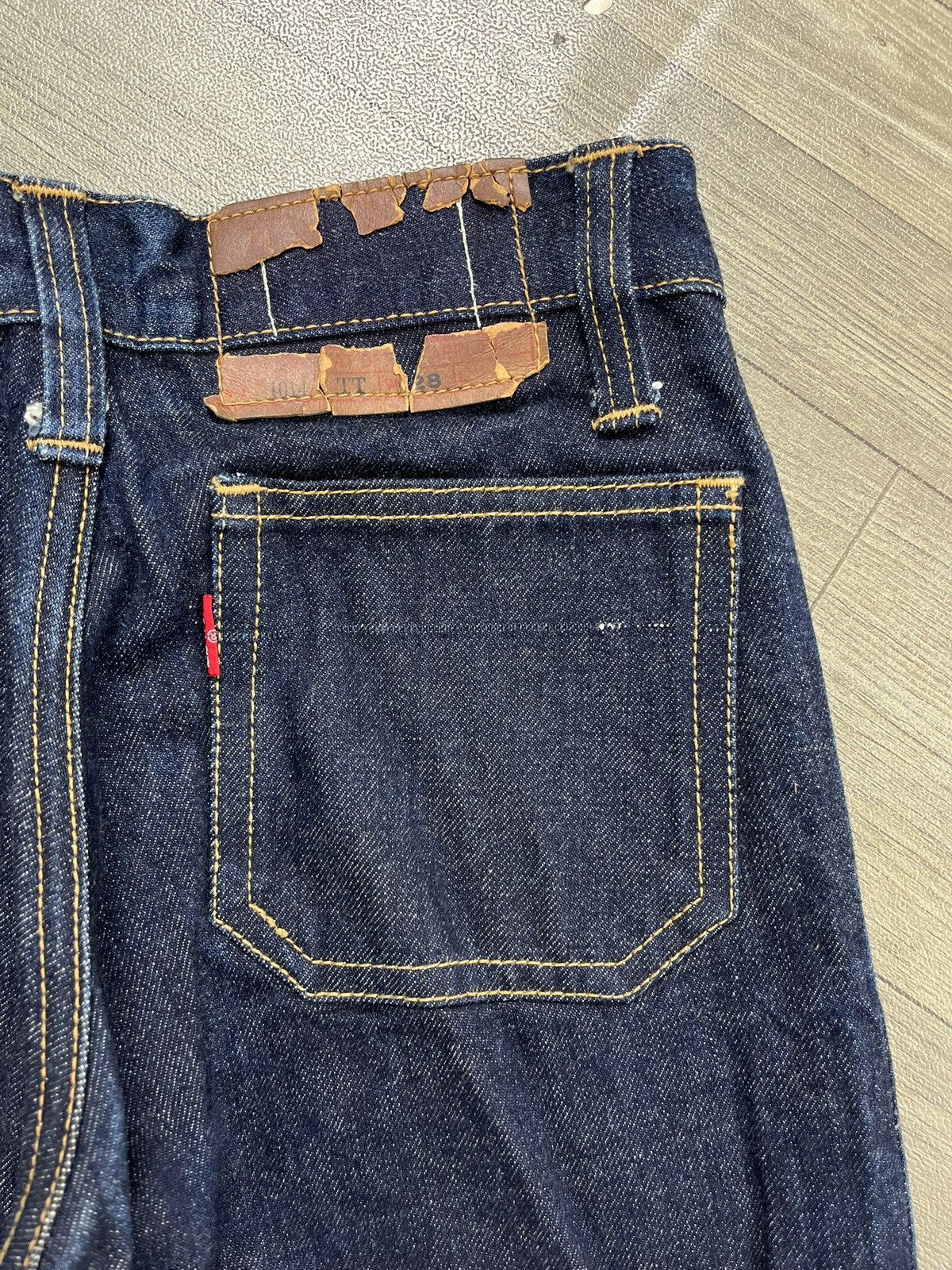 Japanese Brand 2000s Edwin 1014 TT Ifsixwasnine Lgb Style Flared Jeans Size US 27 - 14 Thumbnail