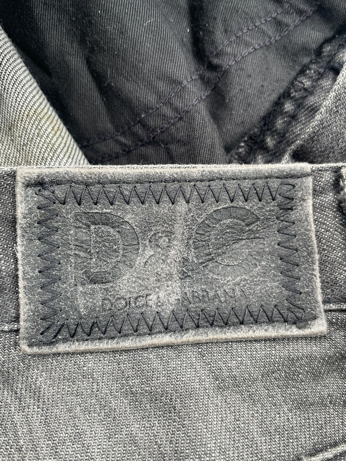 Dolce & Gabbana × If Six Was Nine × Le Grande Bleu (L.G.B.) Vintage Dolce & Gabbana Distresed Denim Size US 33 - 14 Thumbnail