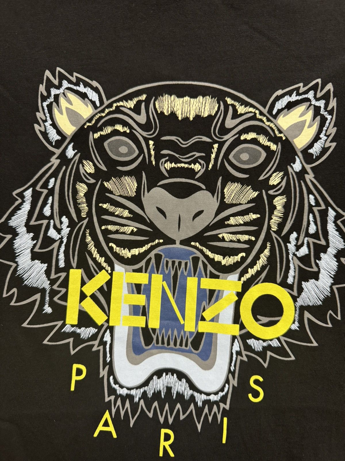 Kenzo Kenzo Paris big logo tiger t-shirt S sz black Size US S / EU 44-46 / 1 - 10 Thumbnail