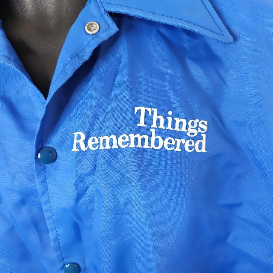 Vintage Vintage Things Remembered Windbreaker Jacket Mens Size Large Size US L / EU 52-54 / 3 - 2 Thumbnail
