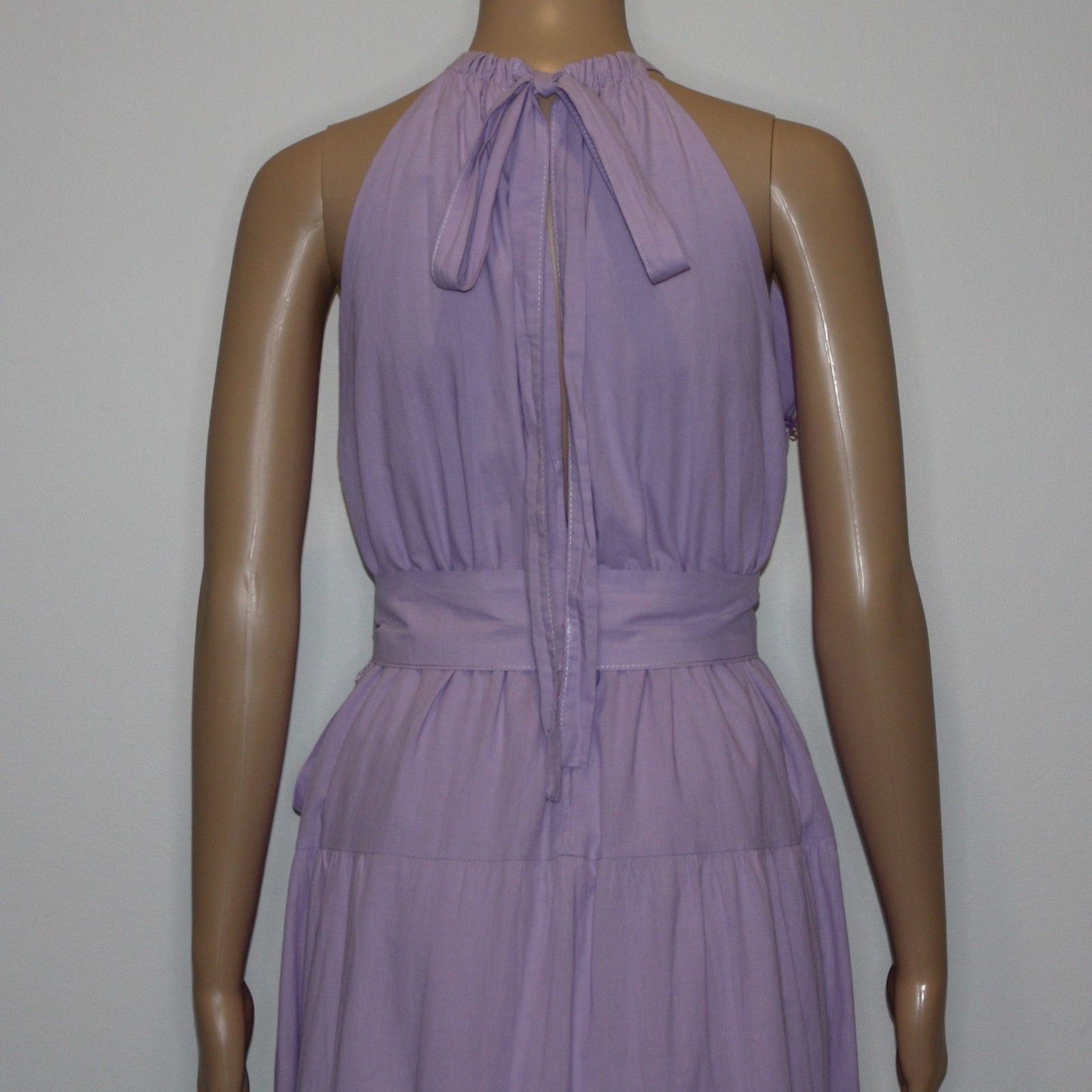 Other Le Fafo Nicole Halter Neck Dress with Belt in Lilac Color Size S / US 4 / IT 40 - 8 Thumbnail