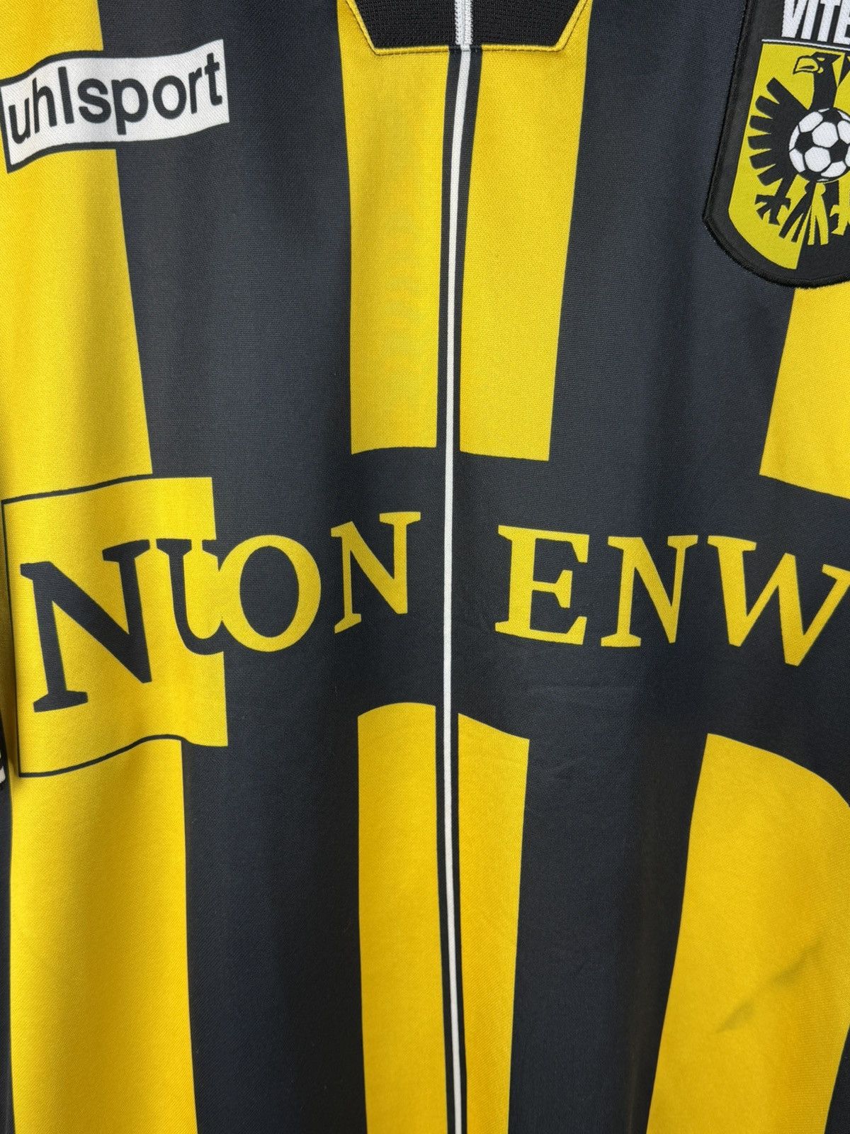 Vintage 90s Uhlsport Vitesse 1999/00 Home Kit Soccer Jersey XL Size US XL / EU 56 / 4 - 3 Thumbnail