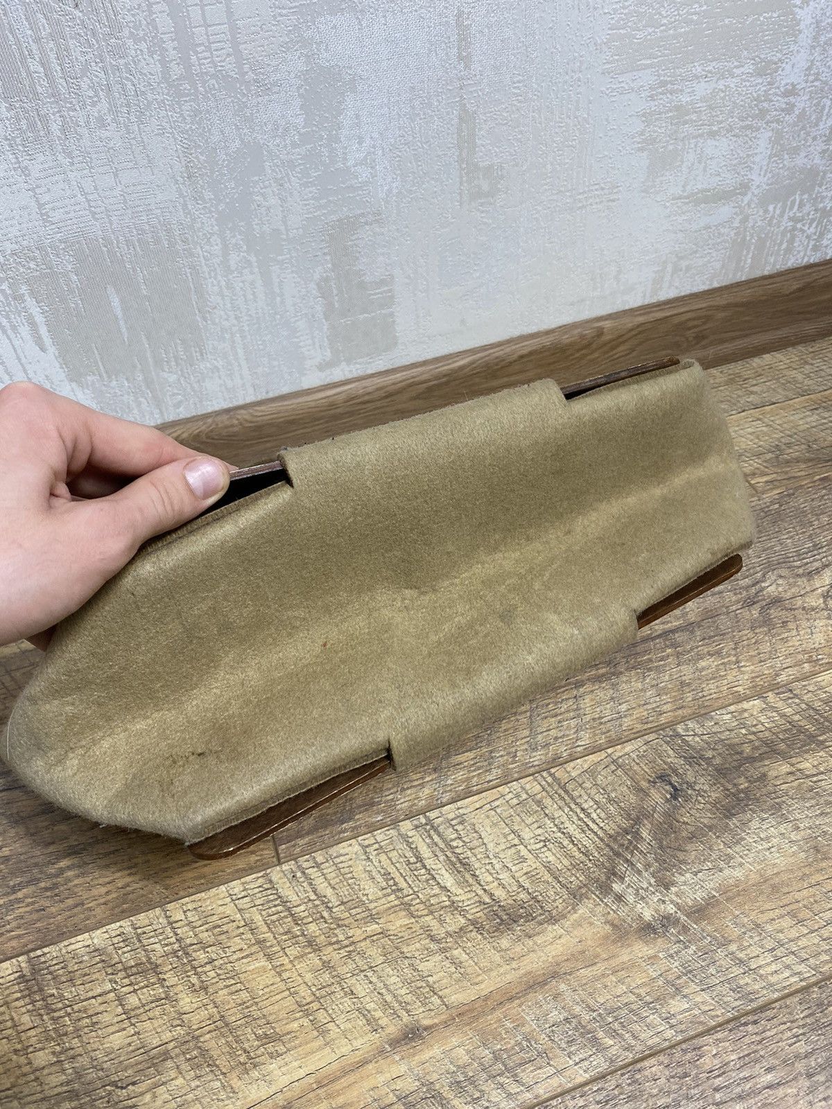 Vintage Vintage Unique Heart Cutout Wooden Handle Bag Size ONE SIZE - 4 Thumbnail