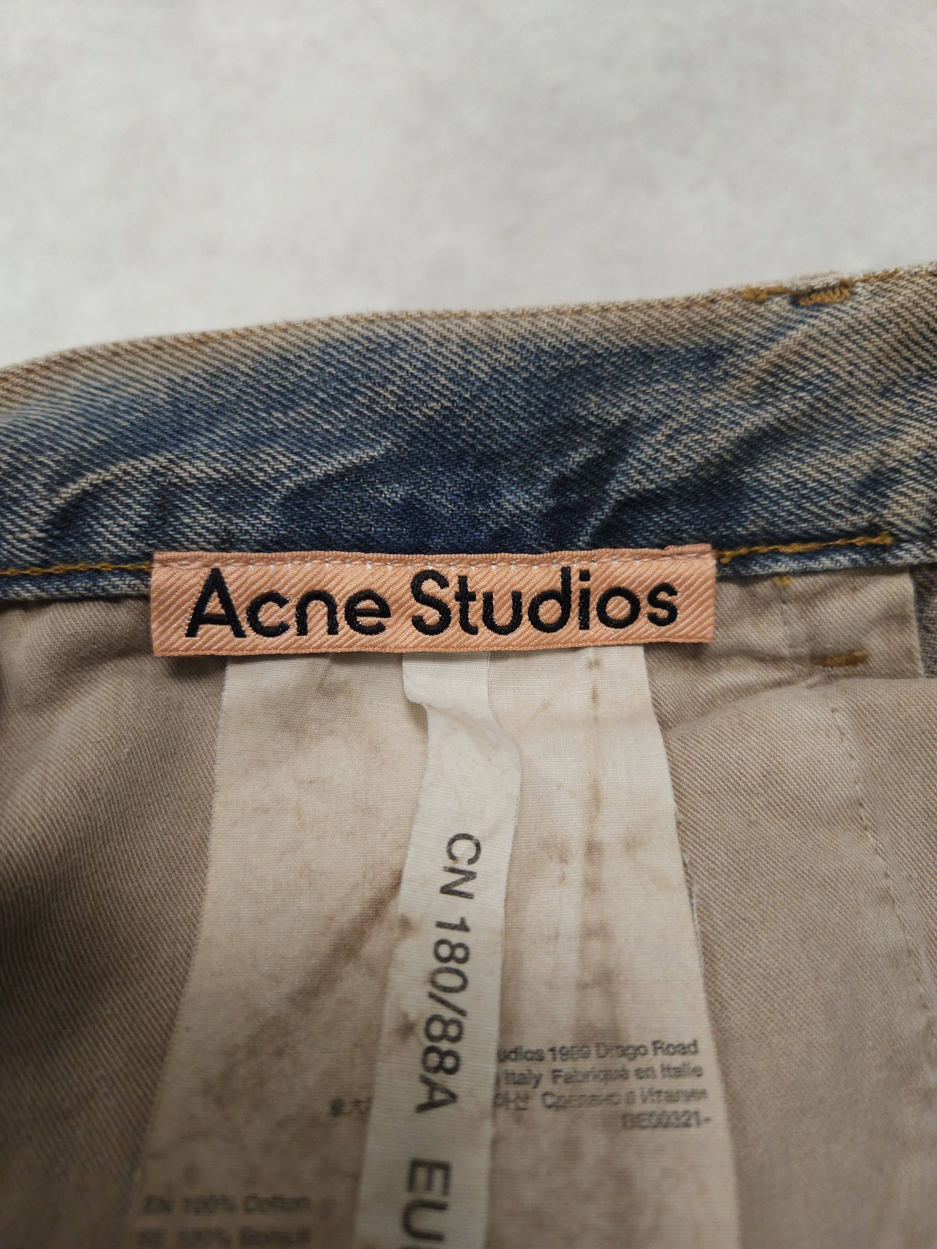 Acne Studios Acne studios 1989 drago road overdyed distressed baggy denim Size US 32 / EU 48 - 17 Thumbnail