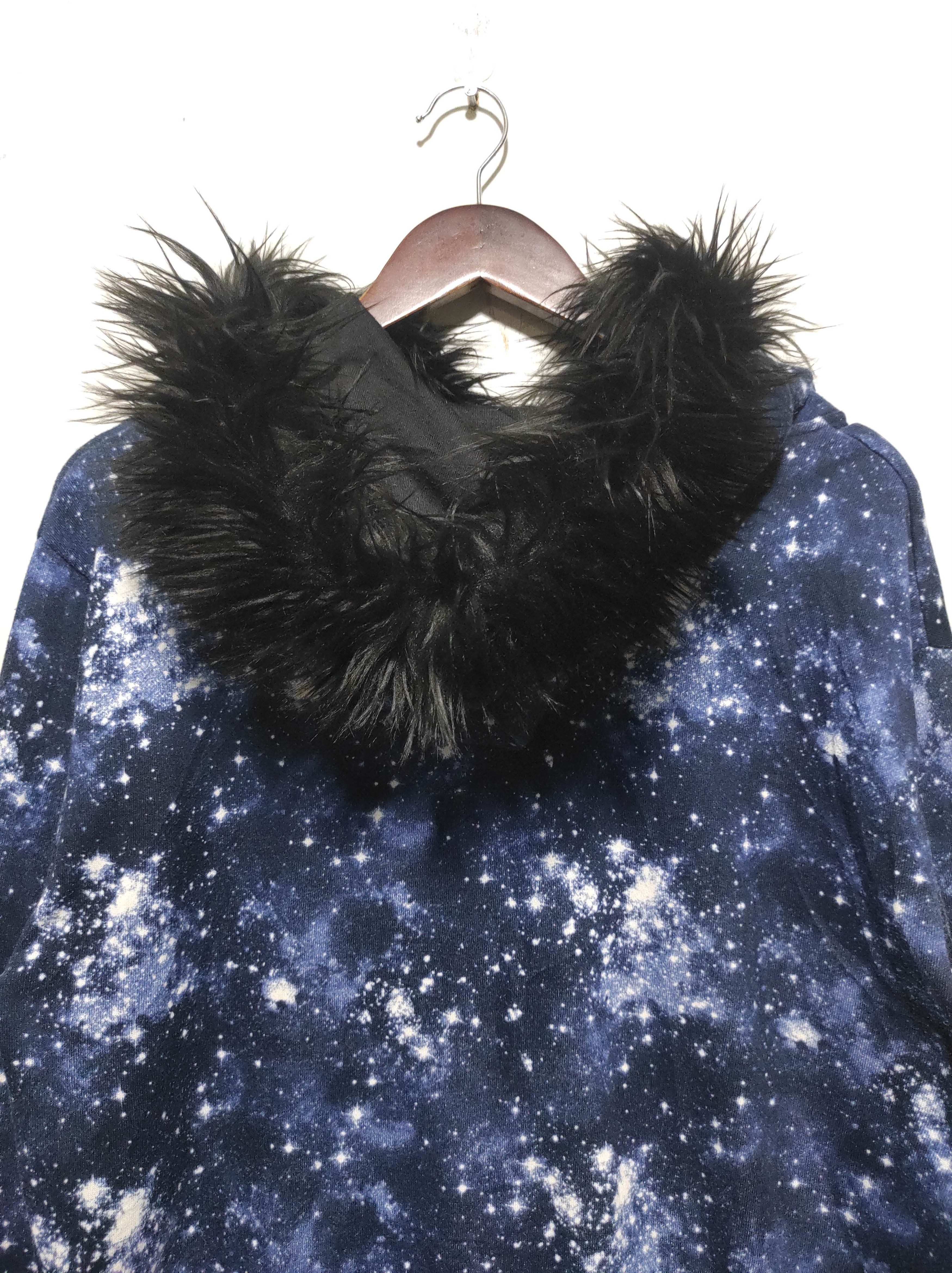 Japanese Brand Galyge Galaxy Zip Fur Hoodie LGB style Size US M / EU 48-50 / 2 - 13 Thumbnail