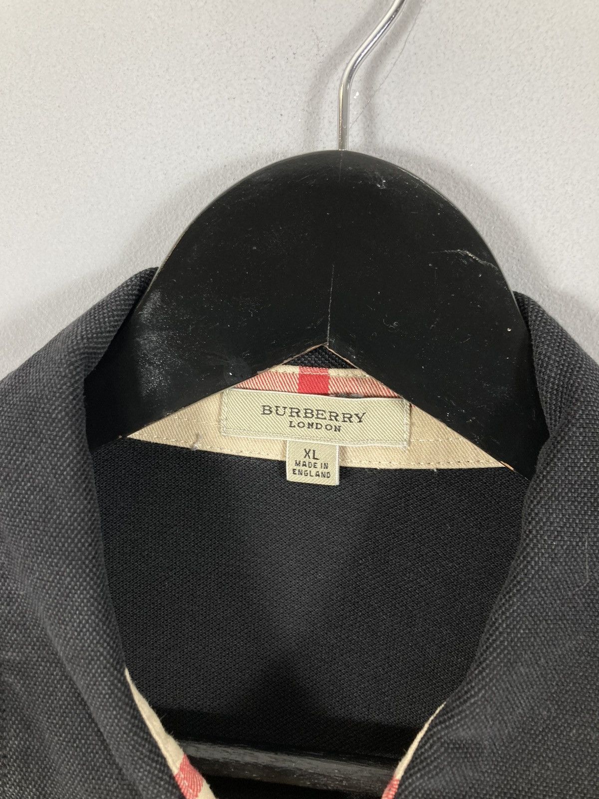 Burberry Vintage Burberry Polo Size US XL / EU 56 / 4 - 2 Thumbnail