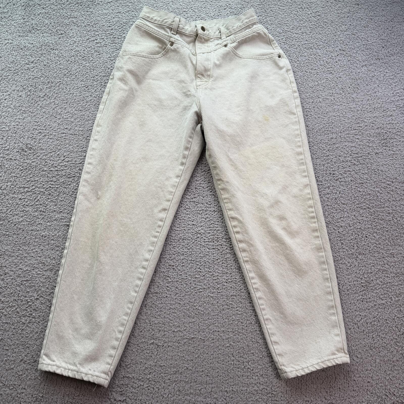 L.L. Bean Vintage 90s LL Bean Denim Mom Jeans Womens 30x26 High Rise Size 28" / US 6 / IT 42 - 1 Thumbnail