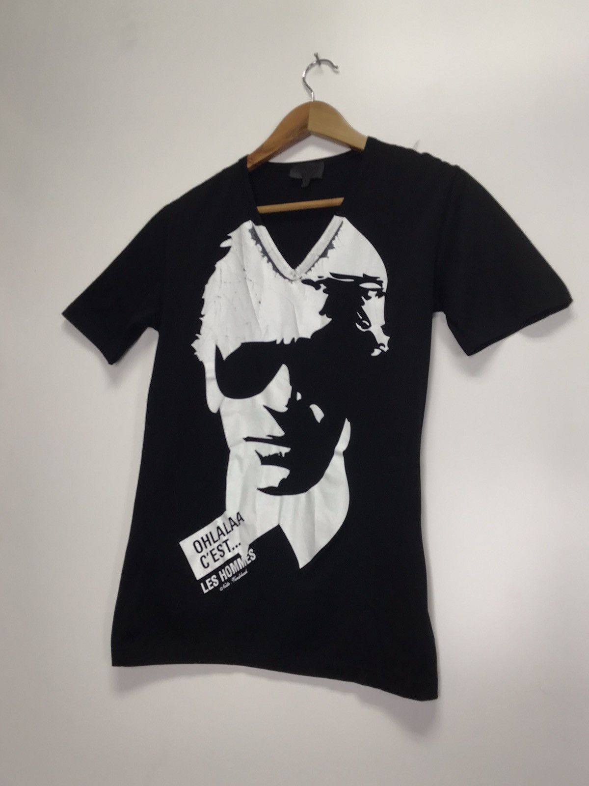 Les Hommes × Vintage Less Hommes Graphic T-shirt Size US S / EU 44-46 / 1 - 3 Thumbnail