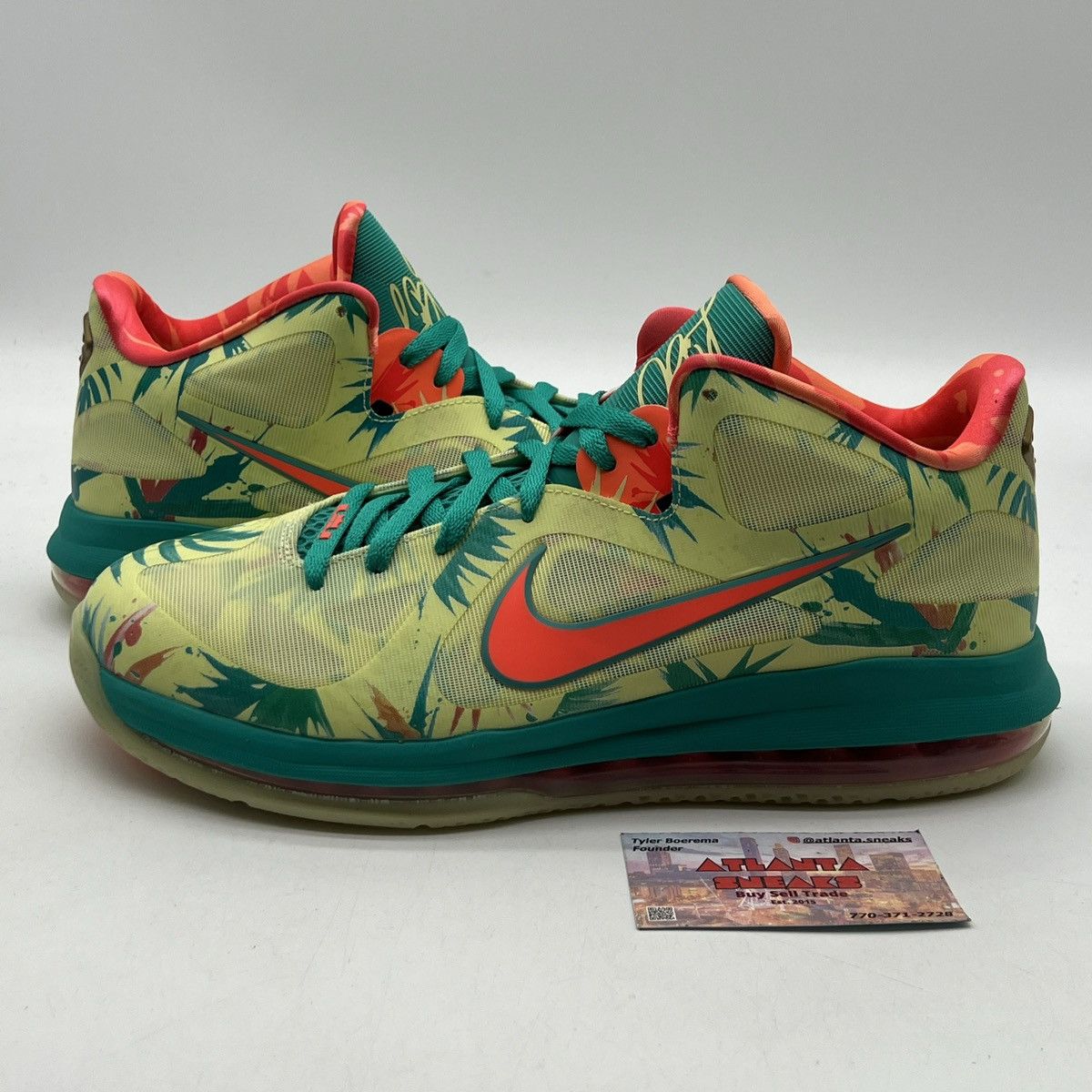 Nike Lebron 9 low lebronold palmer Size US 11.5 / EU 44-45 - 1 Thumbnail