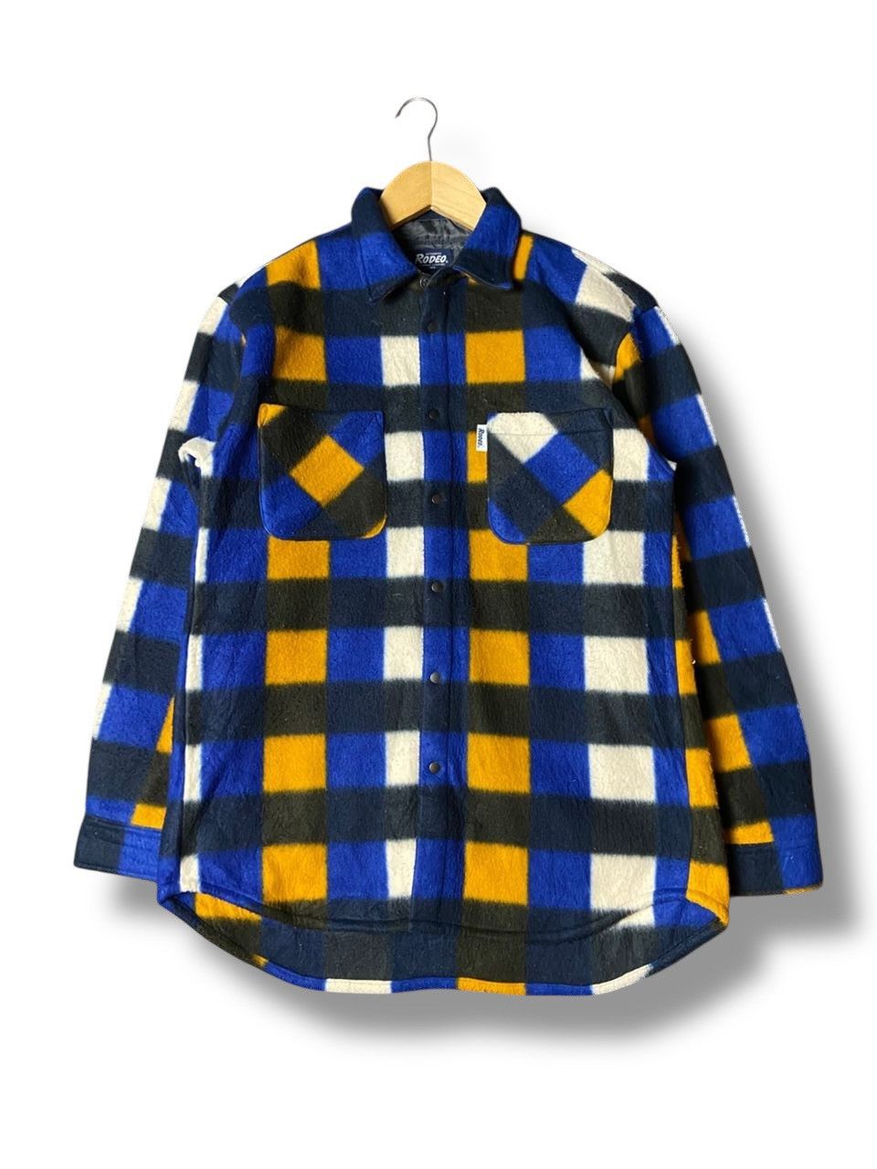 Japanese Brand Authentic RODEO Wool Flannel Jacket (161) Size US XXS / EU 40 - 1 Thumbnail