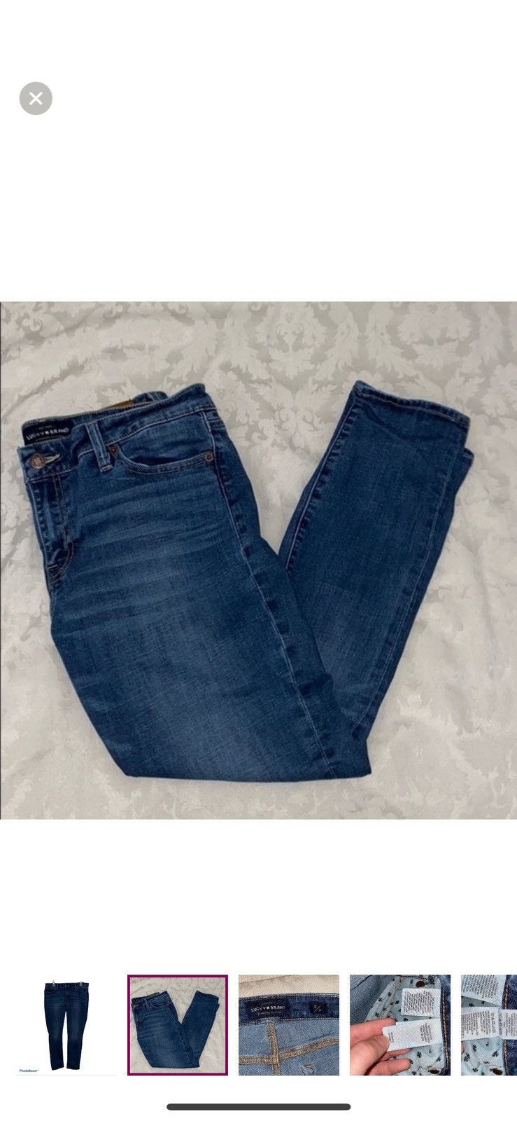 Lucky Brand Lucky brand Lolita skinny jeans size 12 Size 34" / US 12 / IT 48 - 2 Thumbnail