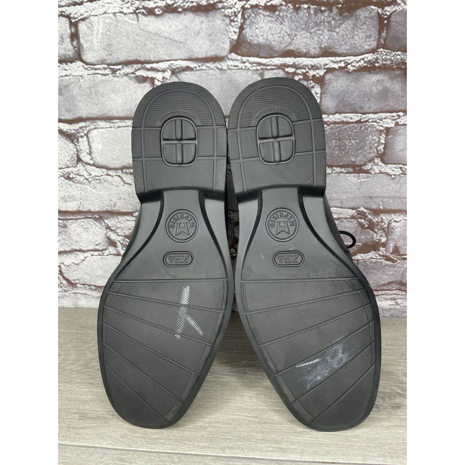 Mephisto Mephisto Air-Jet Black Leather Comfort Oxfords Casual Shoes Size US 9 / EU 42 - 24 Thumbnail