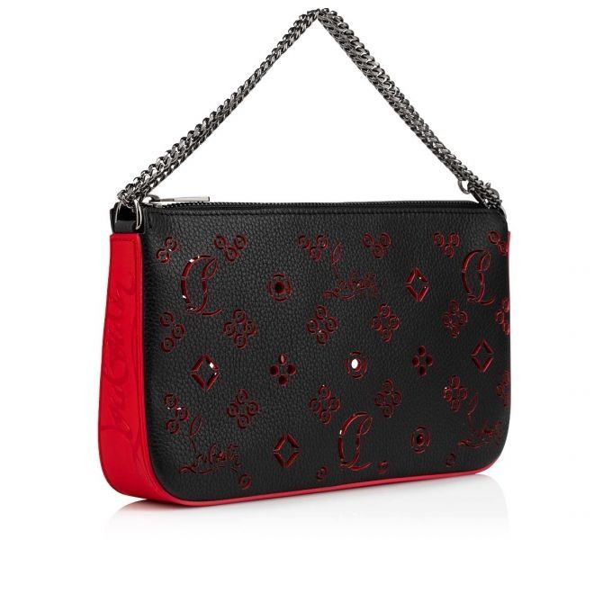 Christian Louboutin o1s1wg110125 Size: OS/Loubila Pouch in Black Size ONE SIZE - 5 Thumbnail