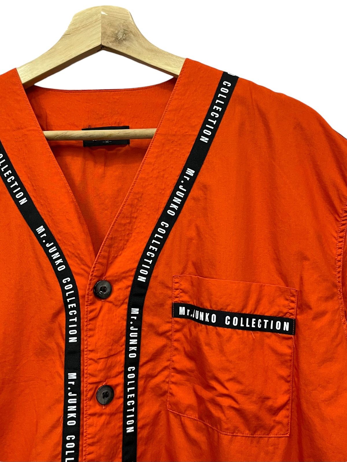 MLB FYE🔥Vintage MR.JUNKO MLB Design Orange Prisoner Pajamas Set Size US M / EU 48-50 / 2 - 2 Thumbnail