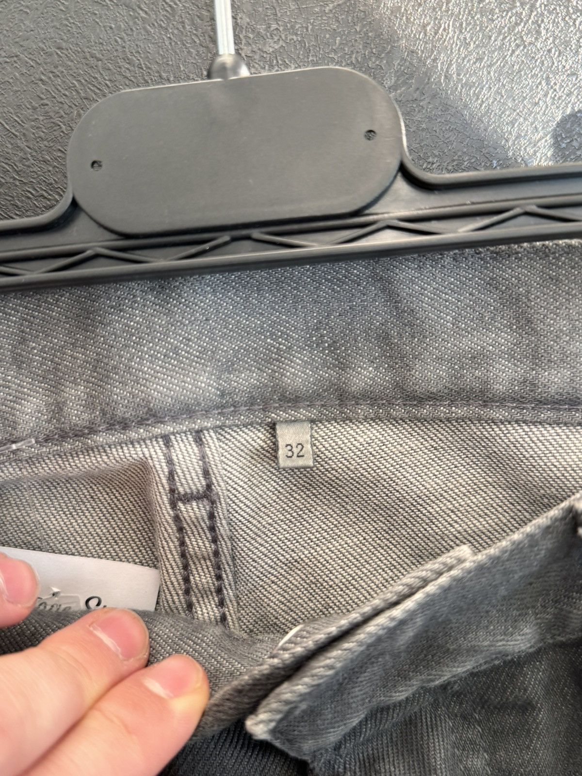 Dior Dior Homme FW14 by Kris Van Assche Gray Washed Denim Jeans Size US 32 / EU 48 - 15 Thumbnail