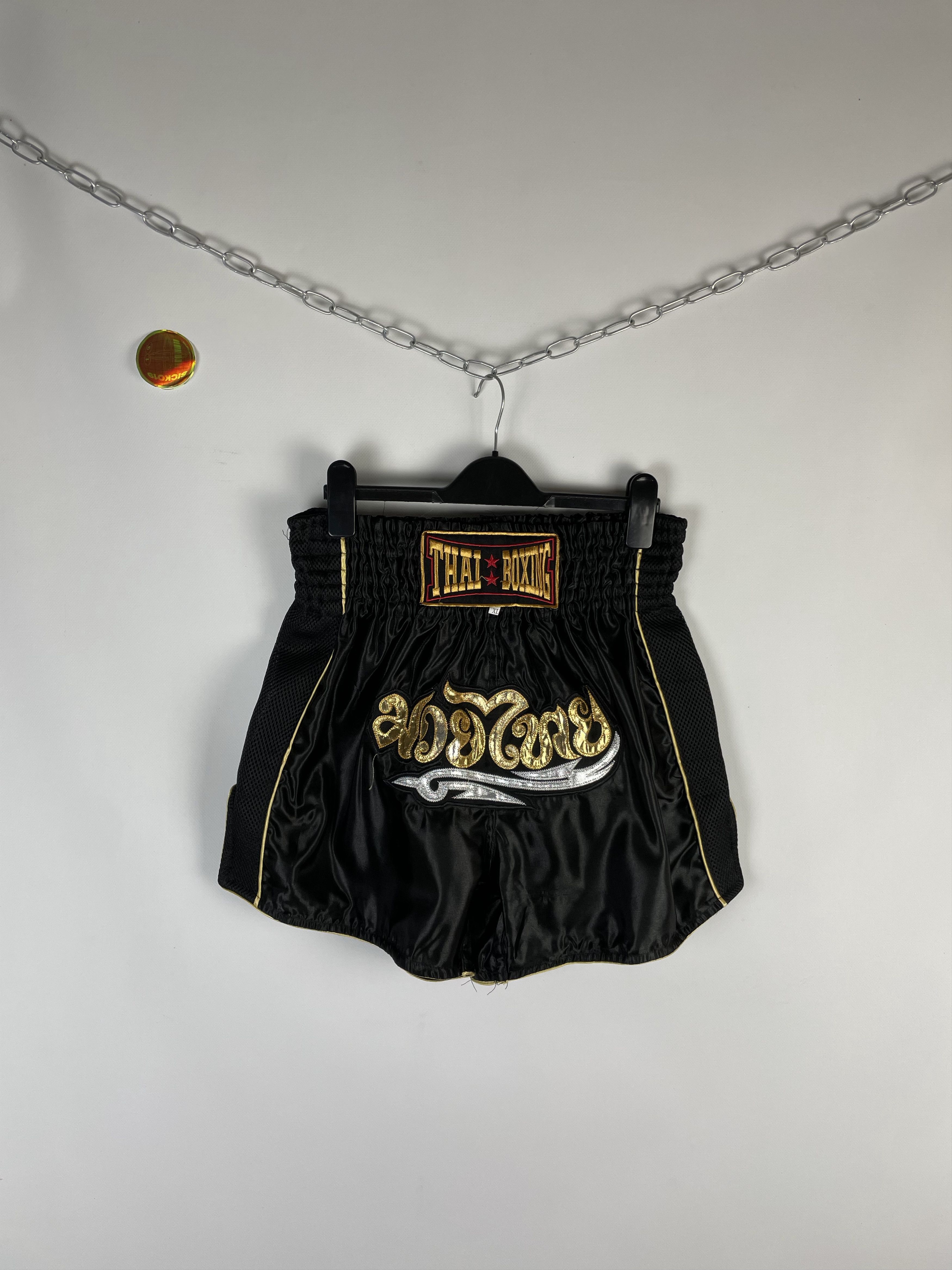 Vintage Vintage Muay Thai Box Shorts 90s Size US 36 / EU 52 - 1 Thumbnail