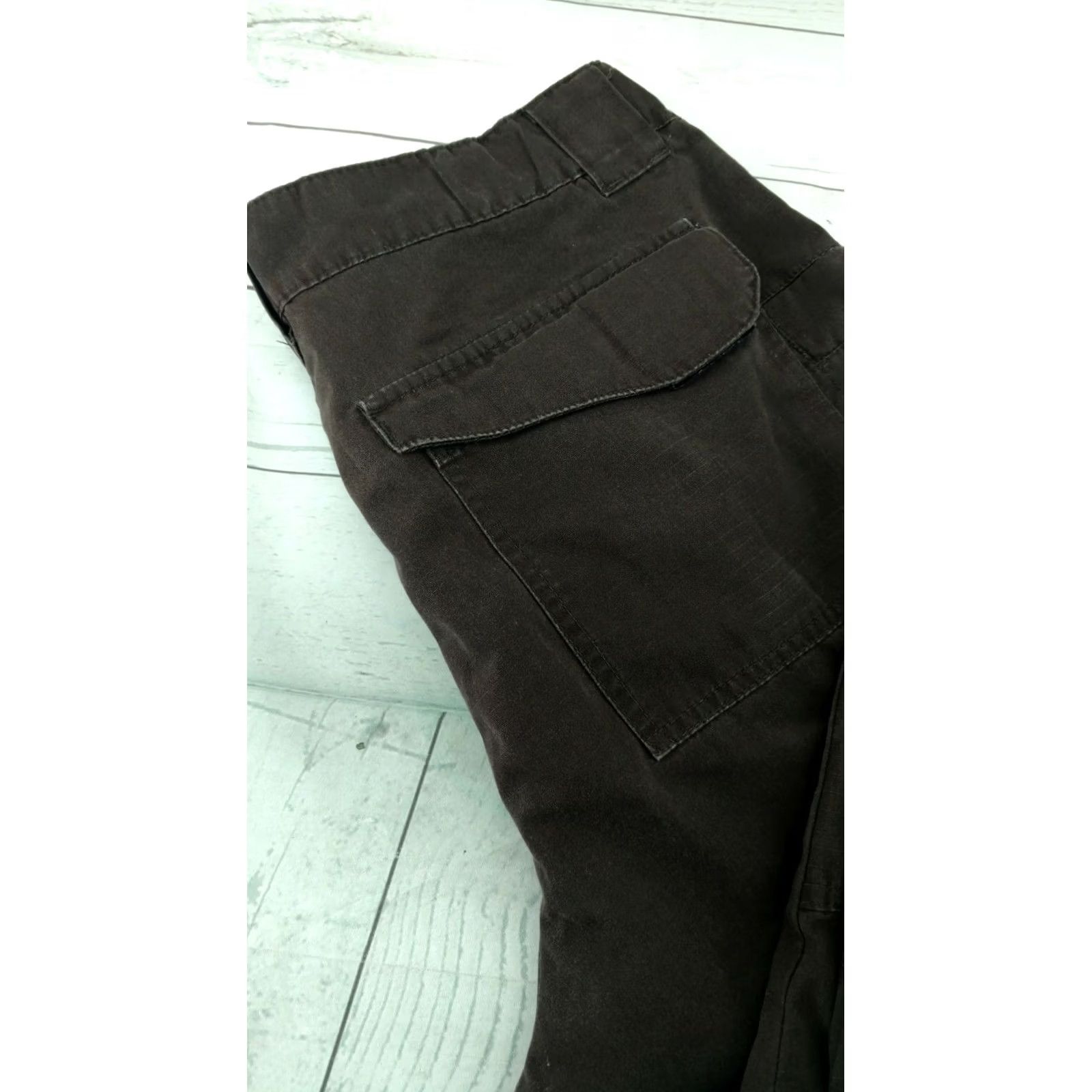 Vintage MENS TRU SPEC TACTICAL BROWN CARGO PANTS SIZE 36X29 Size US 36 / EU 52 - 3 Thumbnail