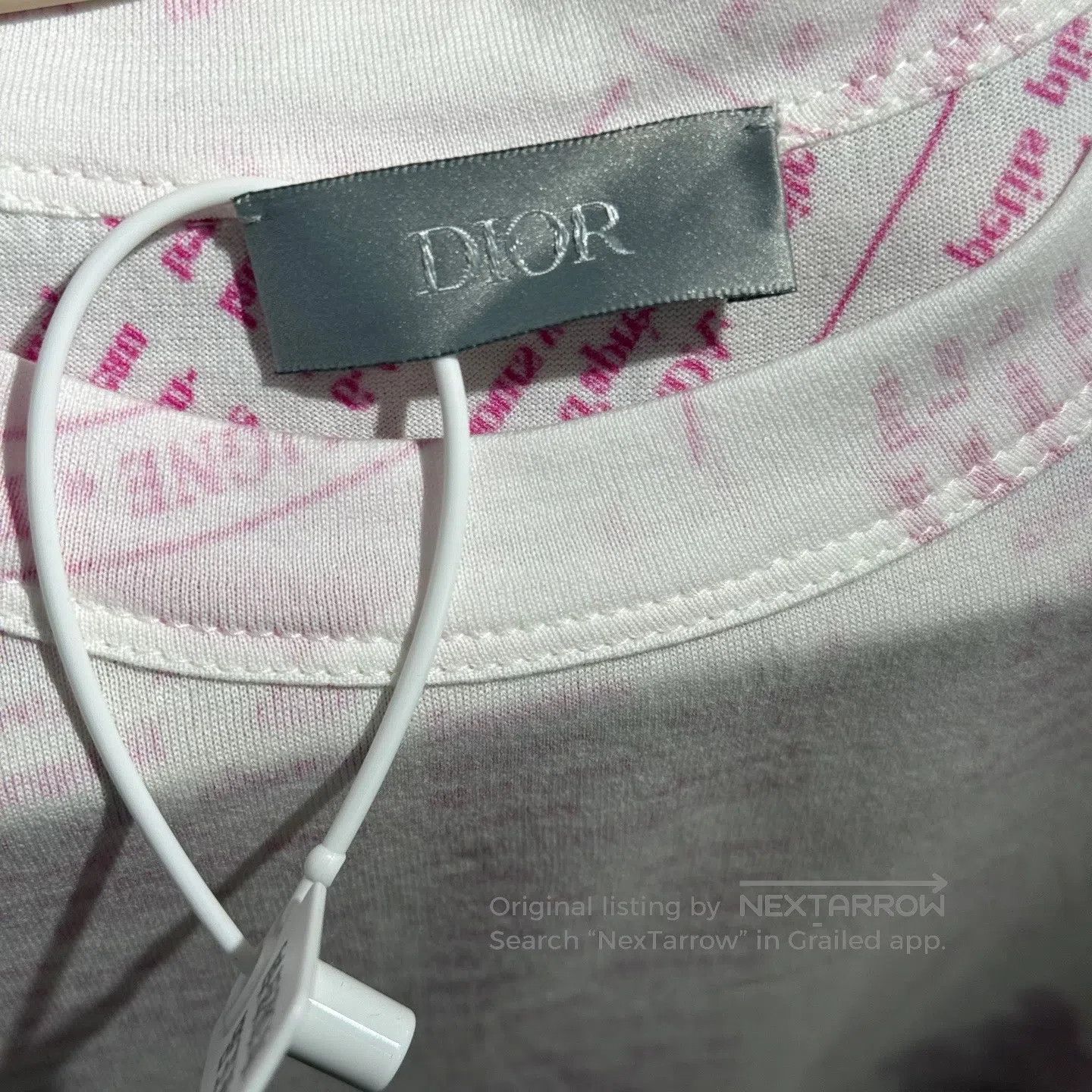 Dior Dior Newspaper-printed short-sleeved shirt Size US XXS / EU 40 - 3 Thumbnail